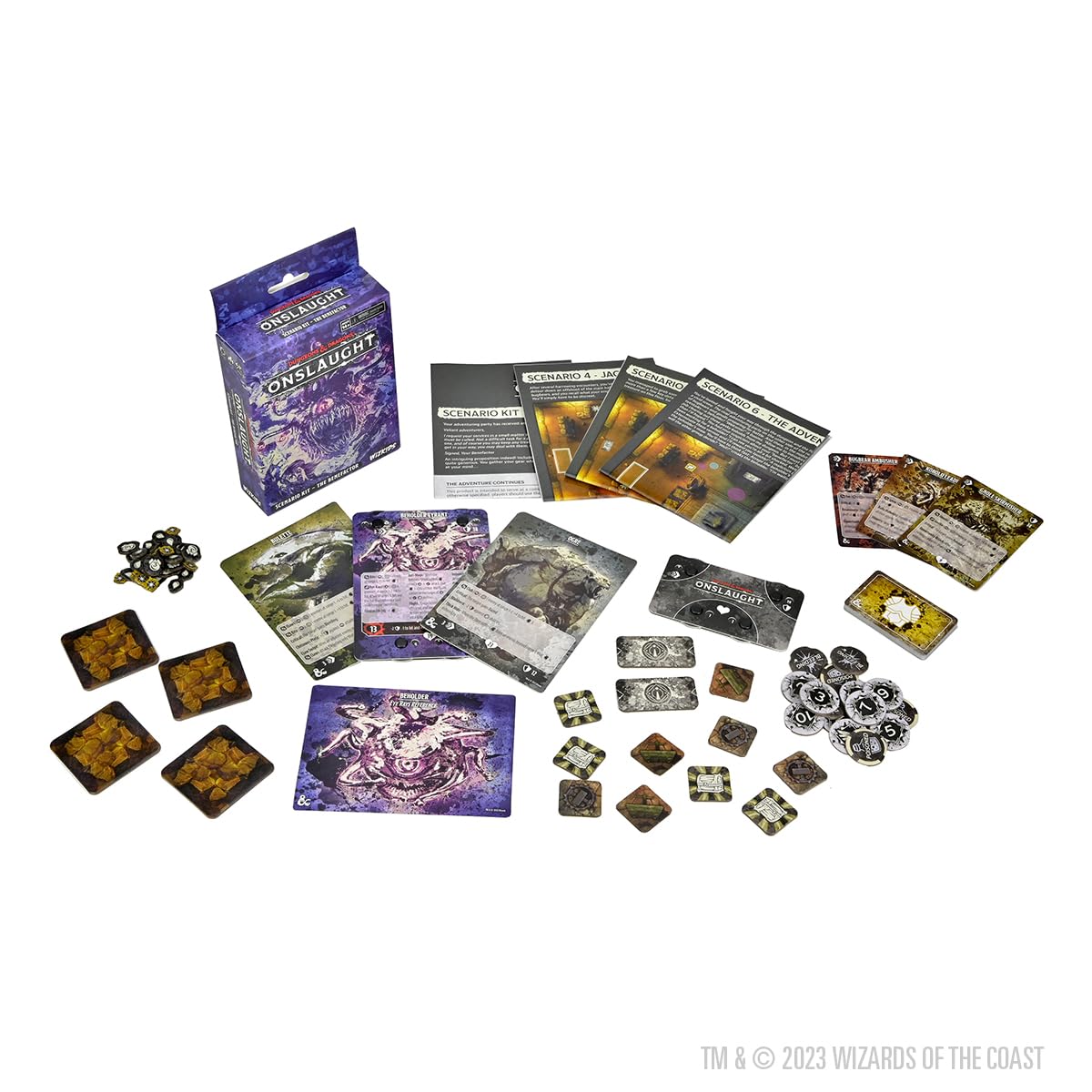 WizKids Dungeons &amp; Dragons Onslaught: Szenario-Kit – Der Wohltäter 5