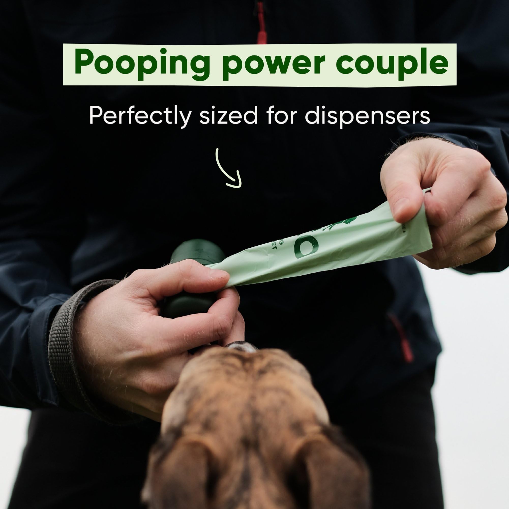 Beco Strong & Large Poop Bags - 270 Bags (18 Rolls of 15) - Mint Scented | Leakproof | Recycled Plastic 6