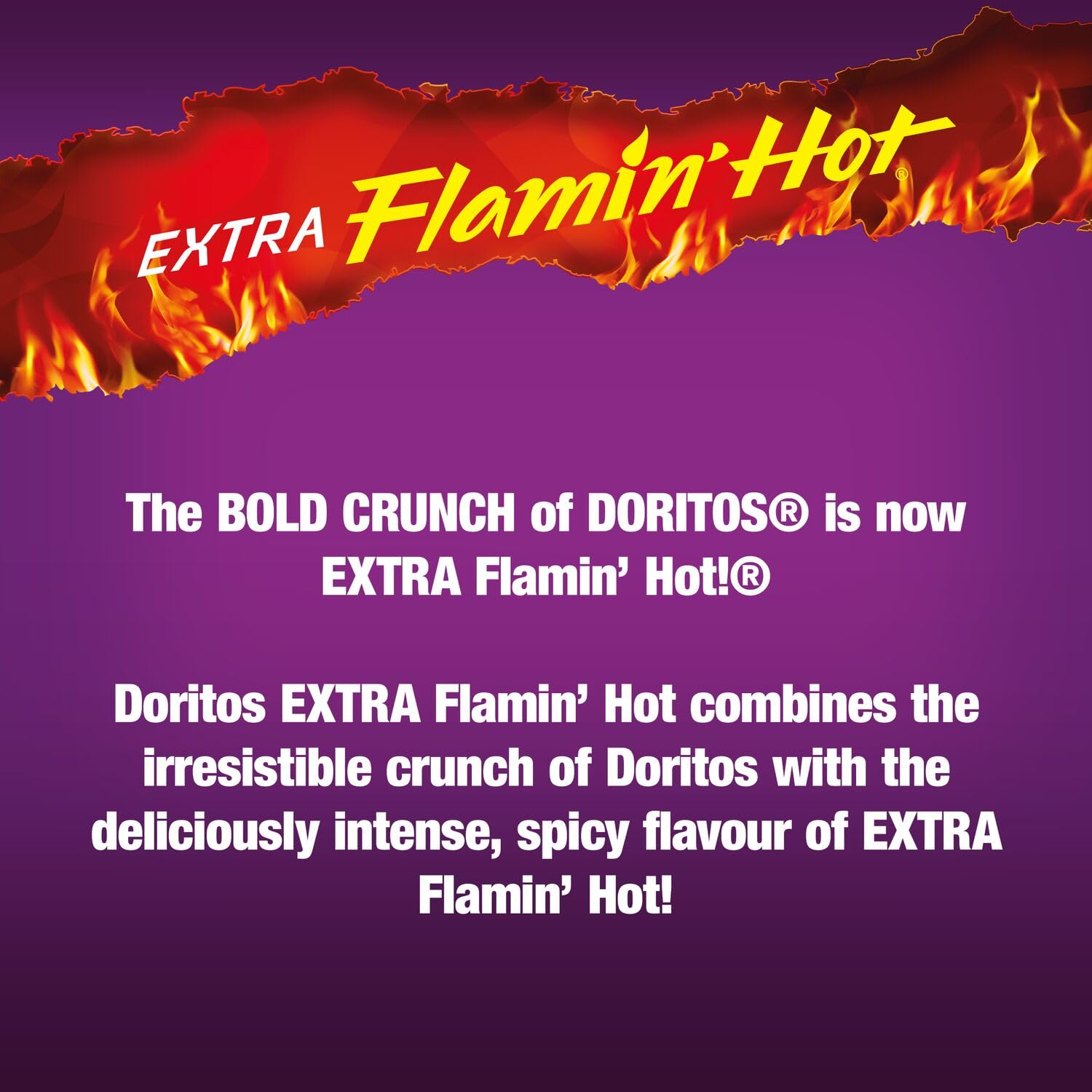 Doritos Extra Flamin' Hot Sharing Bag Crisps 163g 4