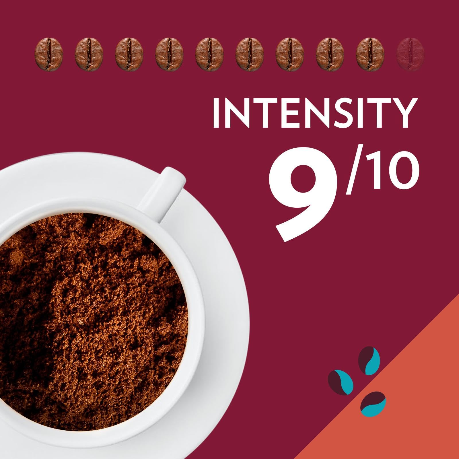 Lavazza Tales of Napoli Coffee Ground - Intensity 9/10, Aromatic Notes of Caramel and Toasted Cereals, 200 g 8
