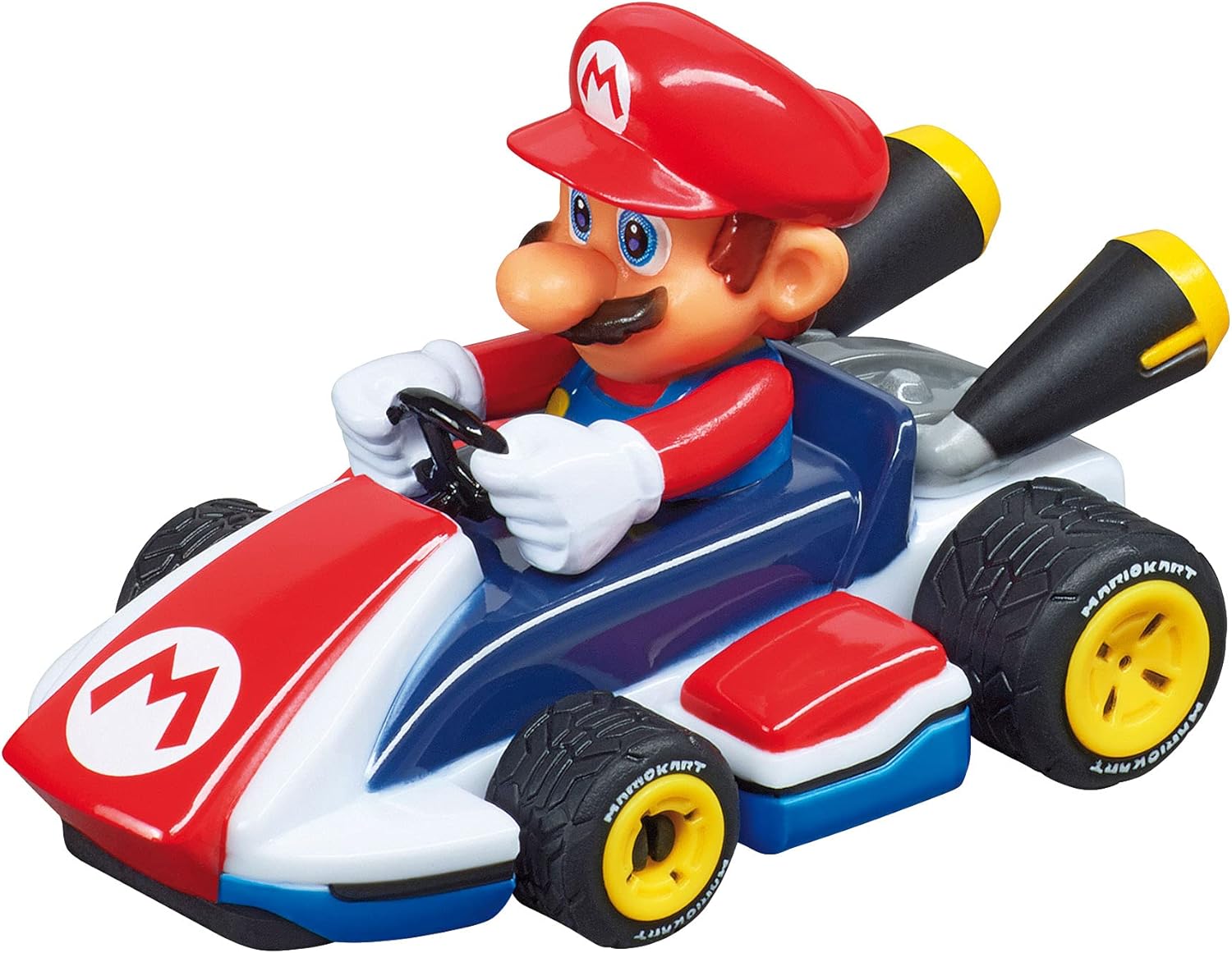 Carrera FIRST Mario Kart Mario vs Luigi 2.9m Slot Car Race Track Set, Multicolor 5