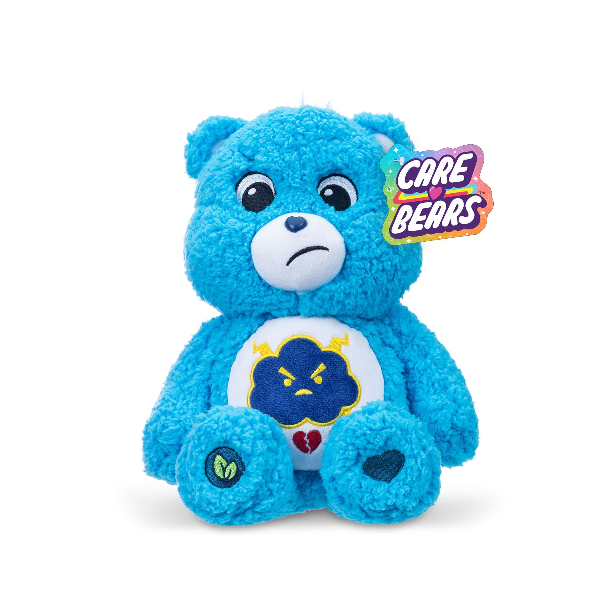 Care Bears Grumpy Bear Cosy Collection Medium Plush | 35cm Soft Eco-Friendly Toy | Ages 4+