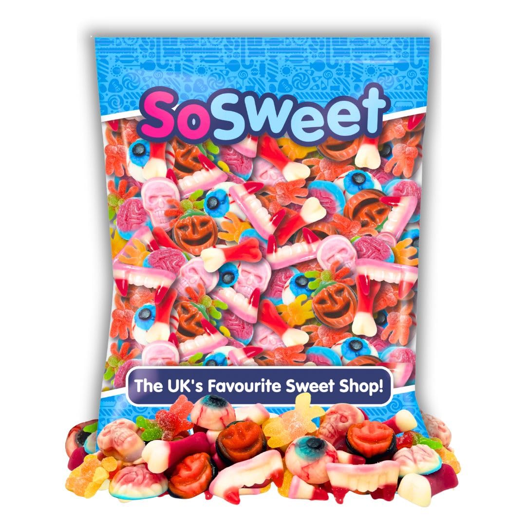 SoSweet Spooky Sweet Mix – 1kg Sharing Bag Halloween Treats
