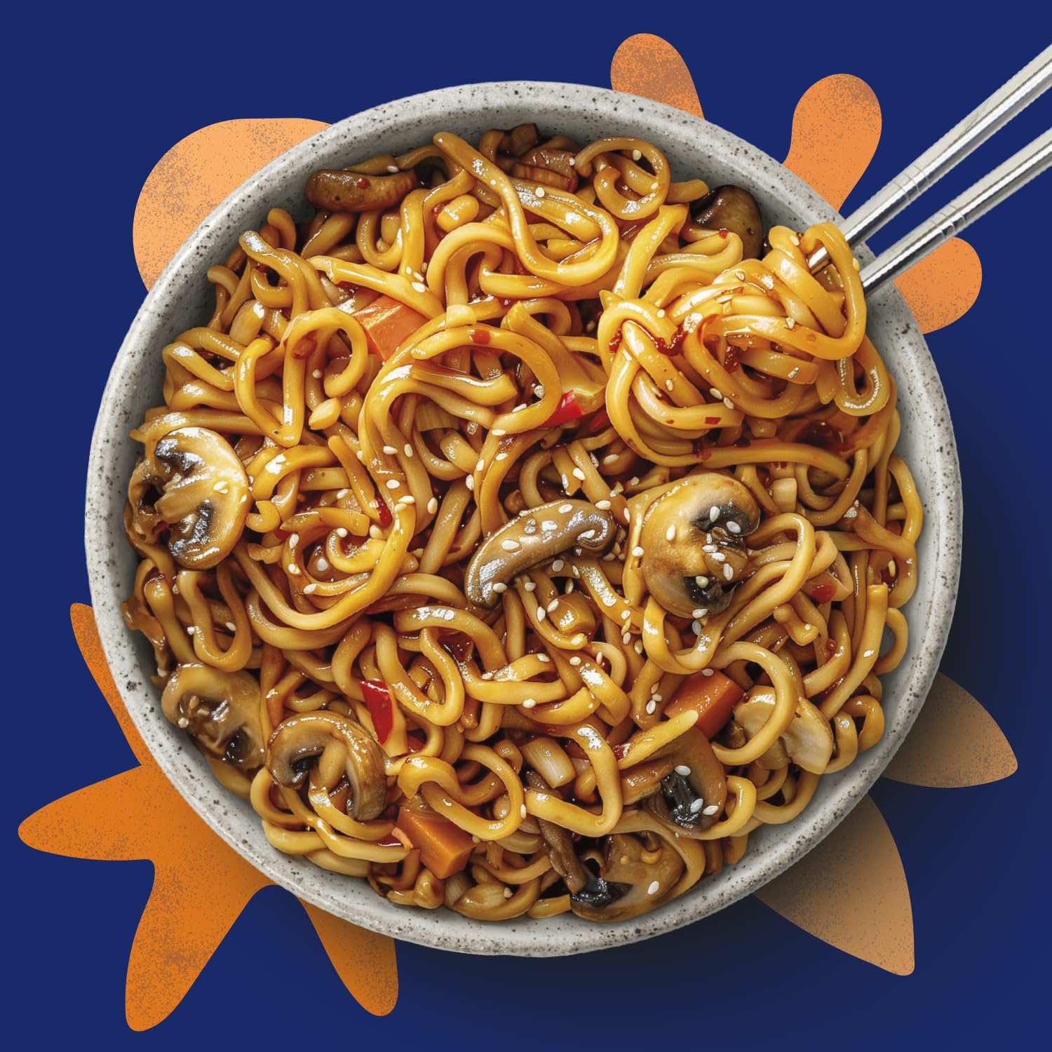 Ben's Original - Street Food Koreanische BBQ-Nudeln Fertiggericht (6x 250g) 4