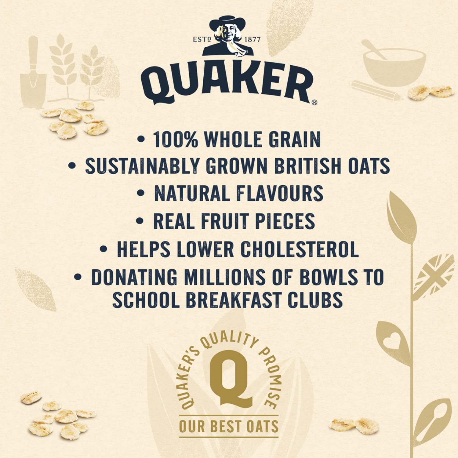Quaker Oat So Simple Banana Porridge Sachets, 348 g 8