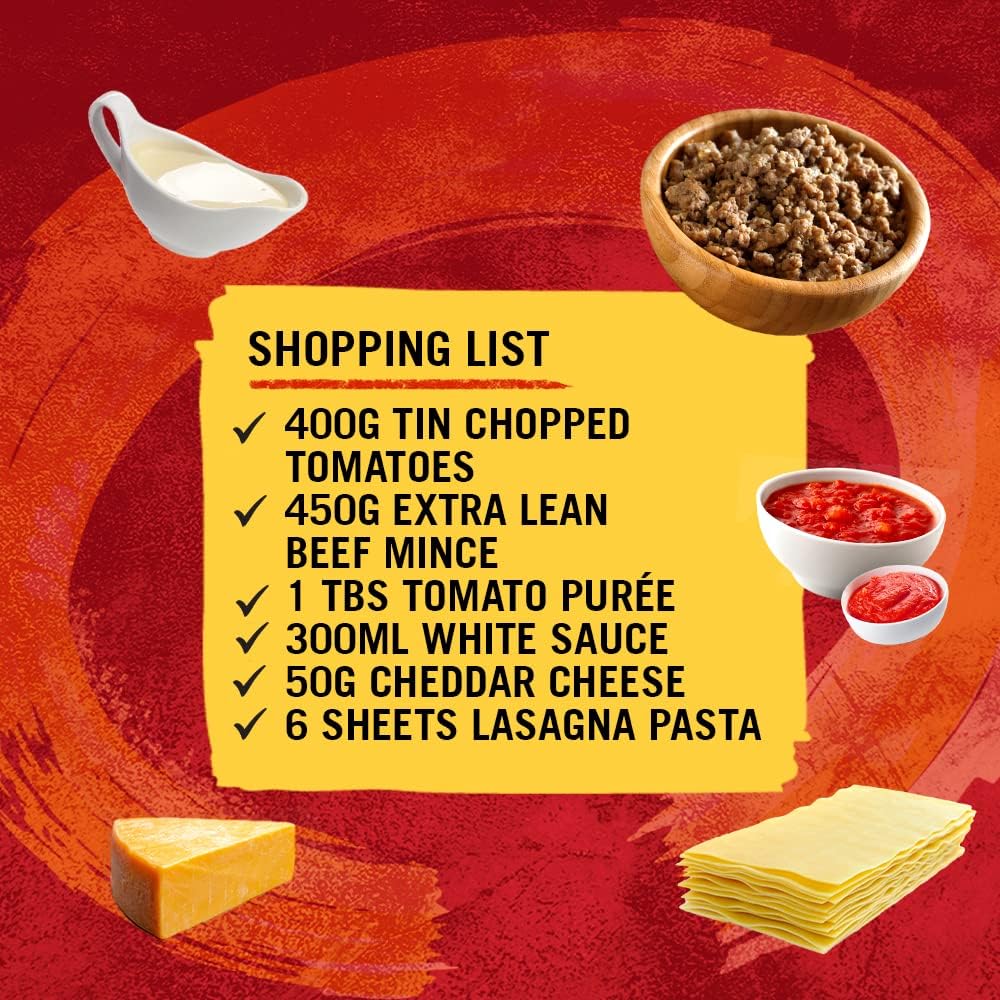 Schwartz Lasagne-Rezeptmischung 36 g | 12er-Pack | Vegan | Rustikaler italienischer Geschmack 5