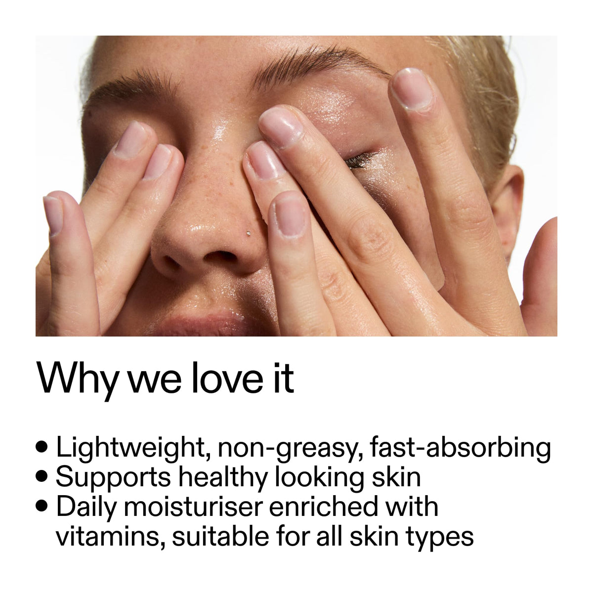 The INKEY List Vitamin B, C and E Moisturiser - Hydrating Face Cream for All Skin Types | 50ml