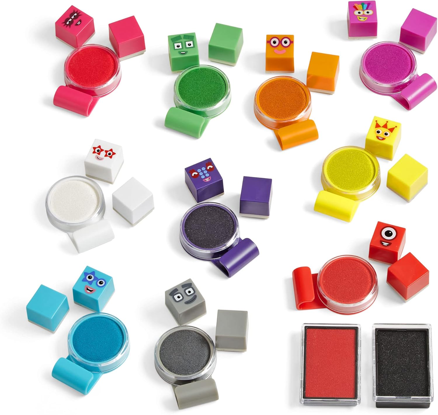 Learning Resources - Numberblocks Stampoline Park Stamp Activity Set 7