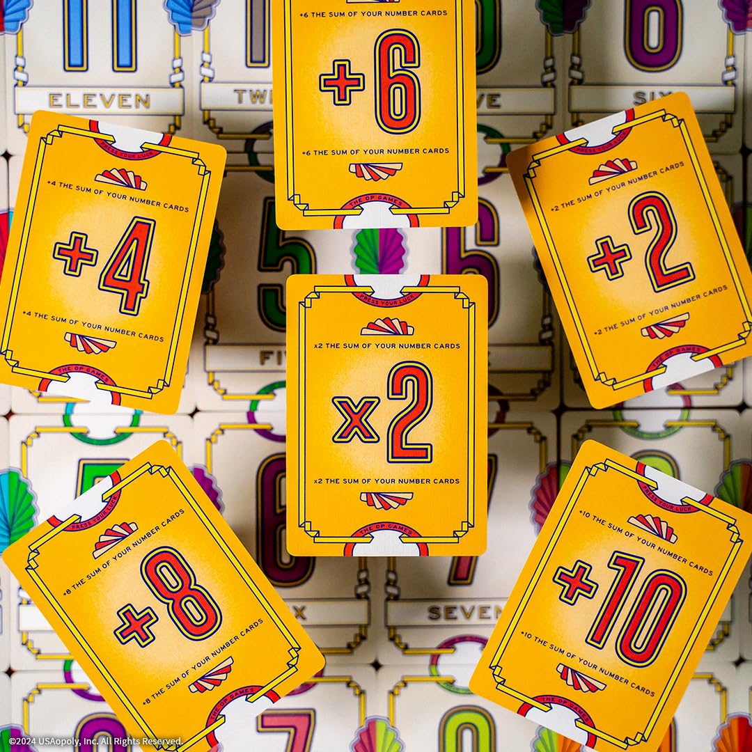 USAopoly Flip 7 Kartenspiel 6