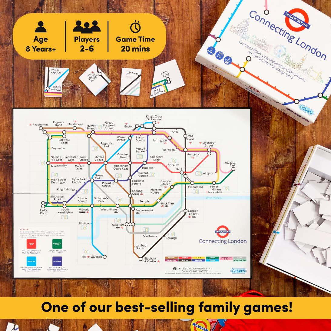 Connecting London Board Game