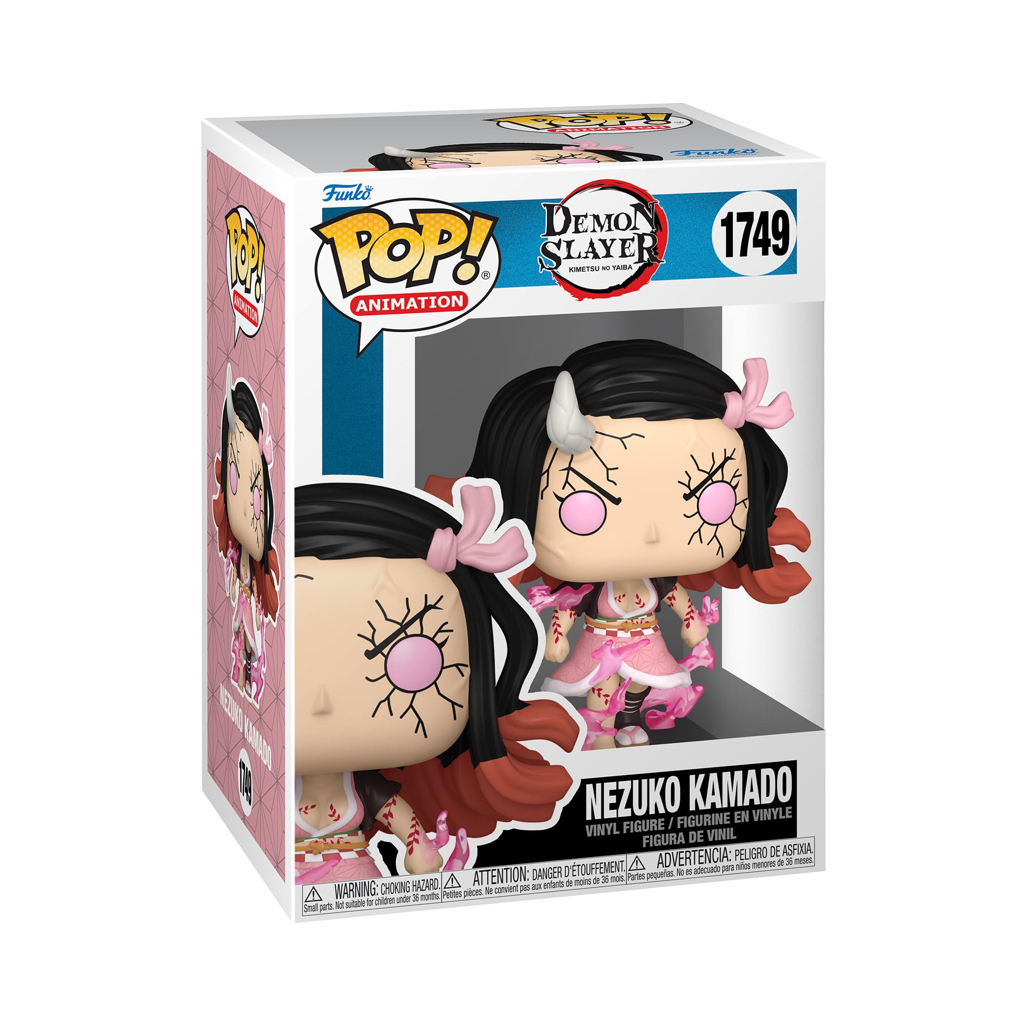 Funko POP! Animation: Demon Slayer - Nezuko Kamado (Demon Form) Vinyl Figure | 3.75 Inches