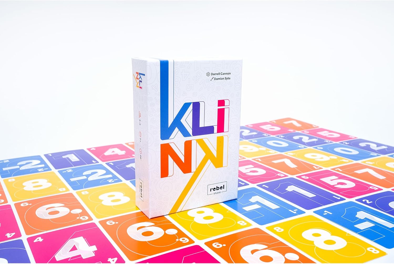 Rebel Klink Card Game - Push Your Luck Numbers Game for Parties 4