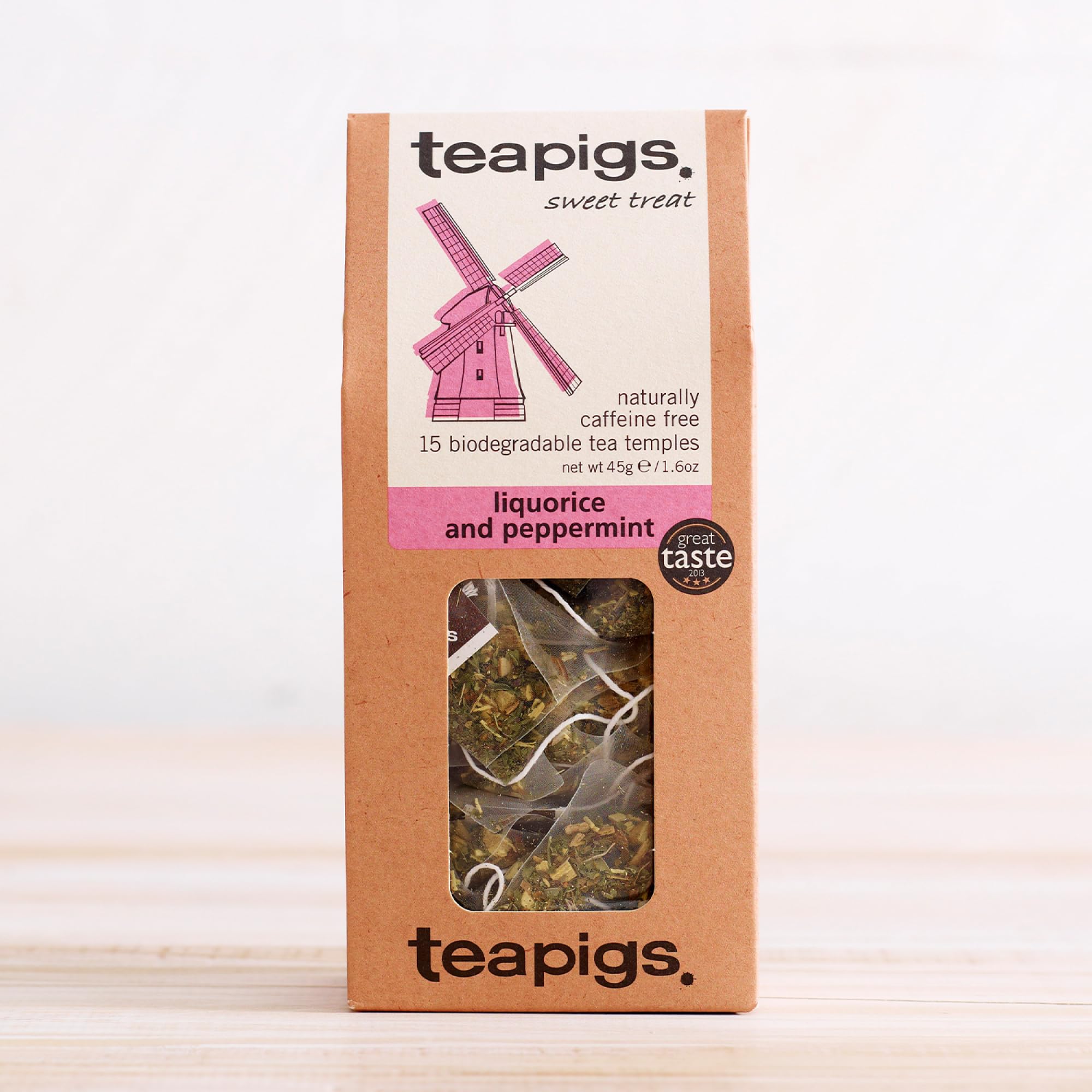 teapigs Liquorice & Peppermint Tea - Caffeine-Free Herbal Tea Bags with Natural Ingredients 5