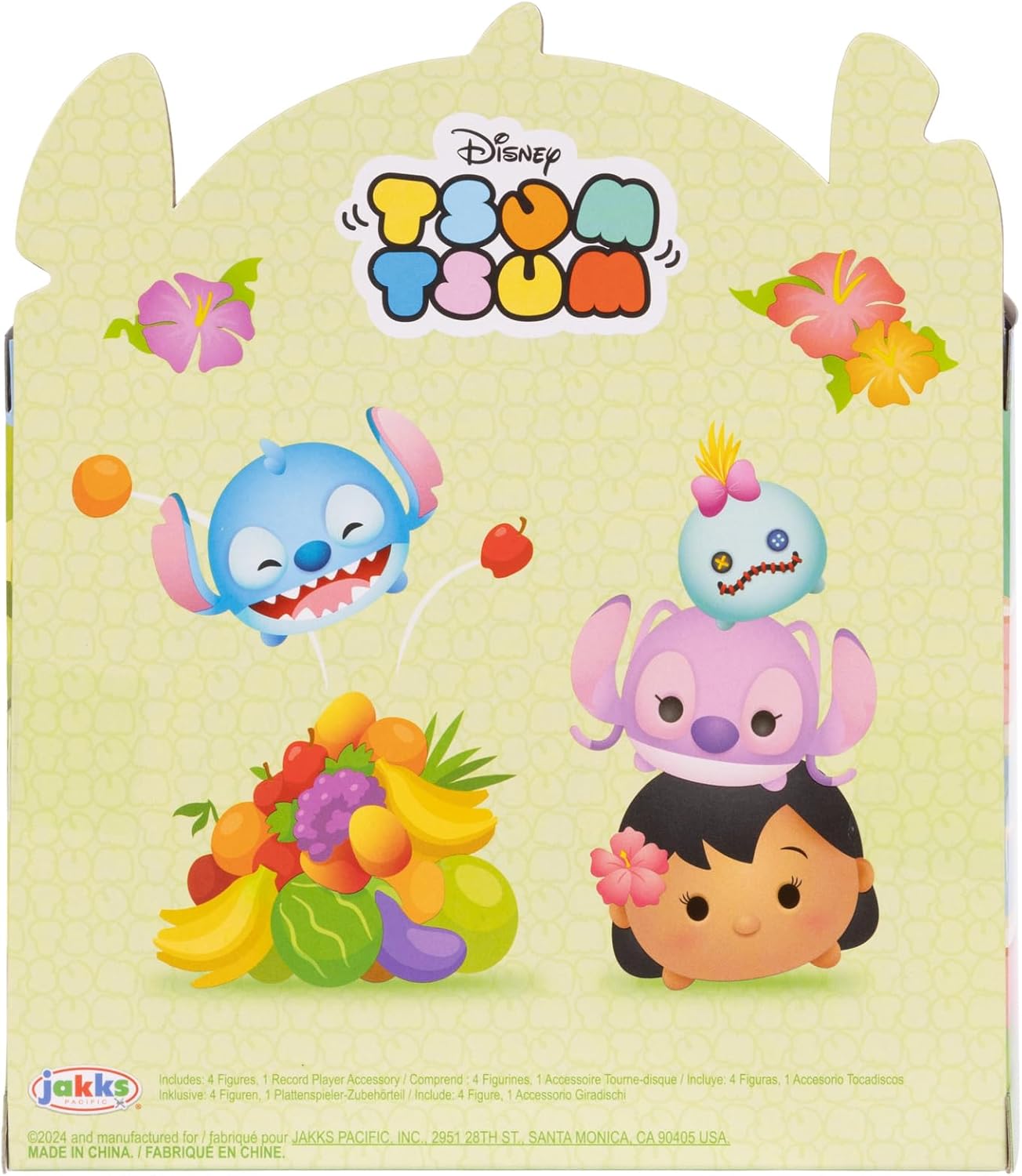 Disney Tsum Tsum Lilo & Stitch Story Moment Set - 4 Figures with Accessory in Window Box 10