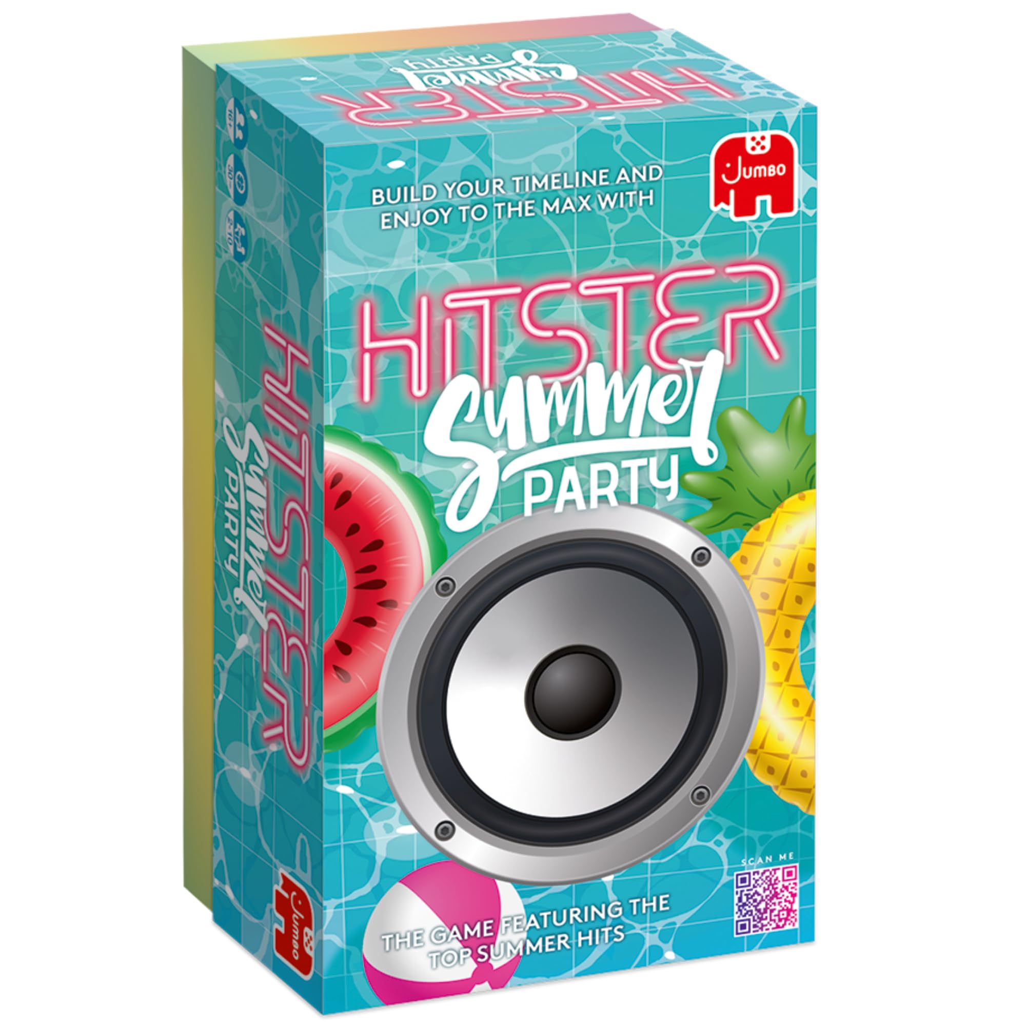 Hitster Summer Party - The Music Party Board, Card & Quiz Game for Adults
