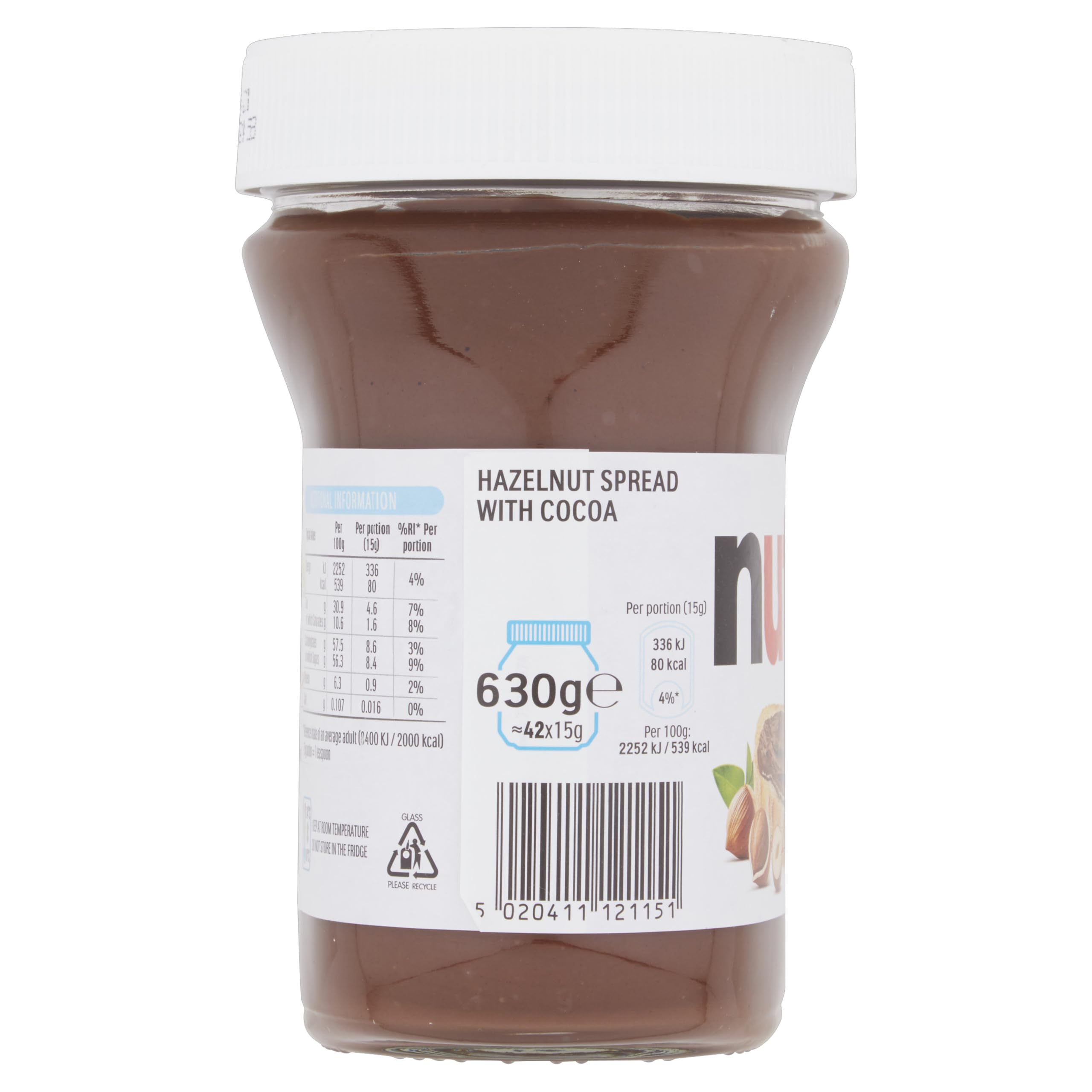 Nutella Hazelnut Spread with Cocoa, 630g 5