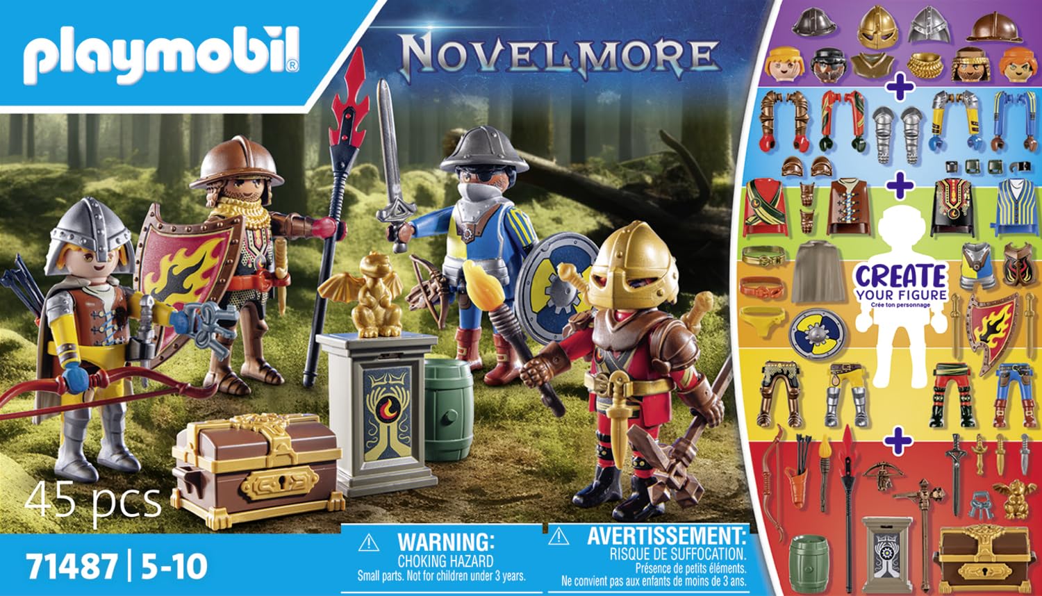 Playmobil Knights of Novelmore - Action Playset for Kids 5+ 5