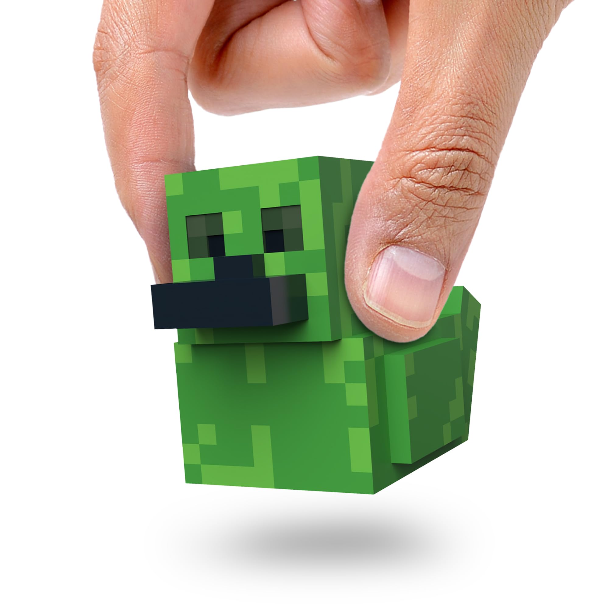 Minecraft Creeper Mini TUBBZ Collectible Vinyl Rubber Duck Figure - Official Merchandise