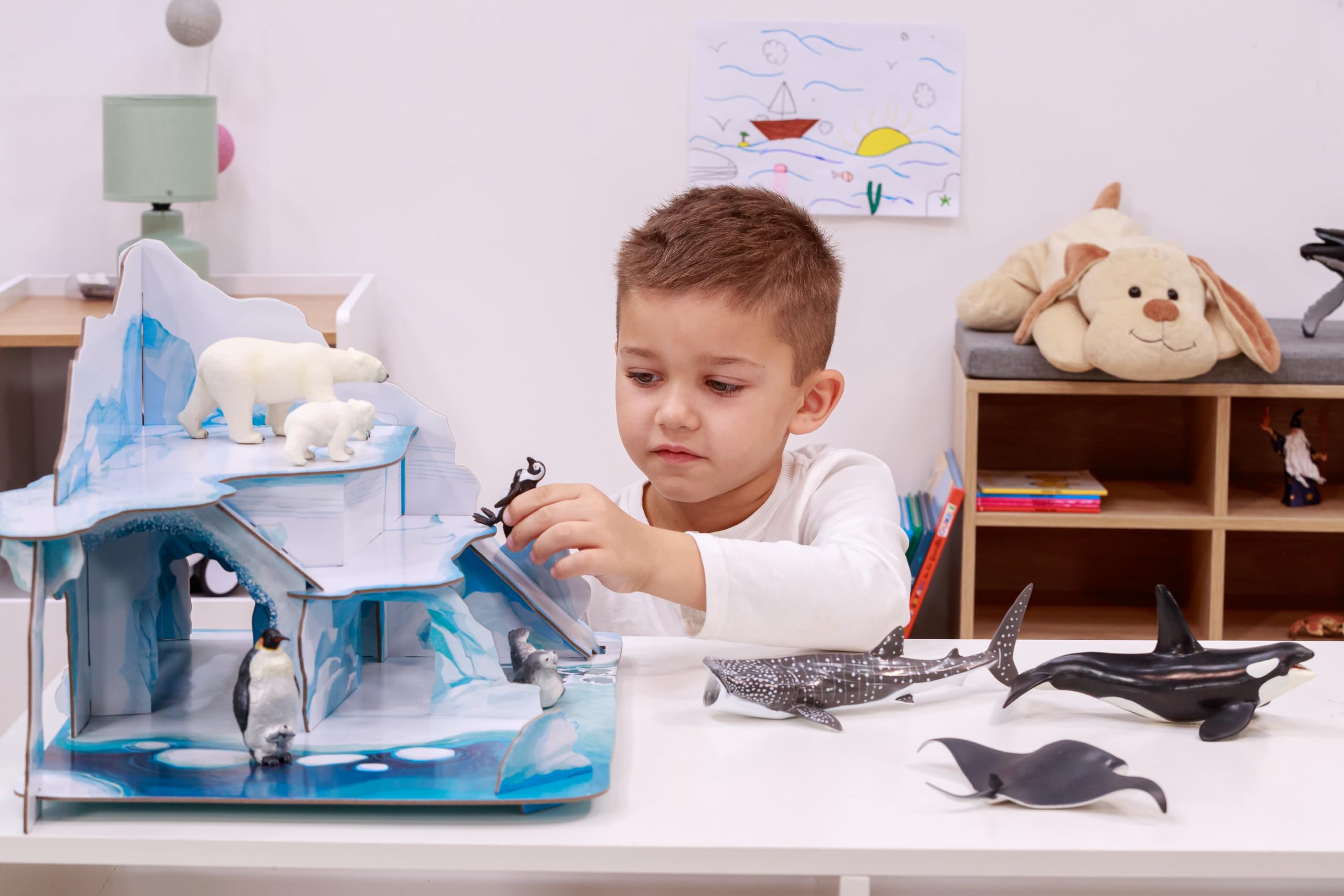 Papo 56047 Crab Marine Life Figurine - Hand-Painted Educational Toy for Kids 3+ 3