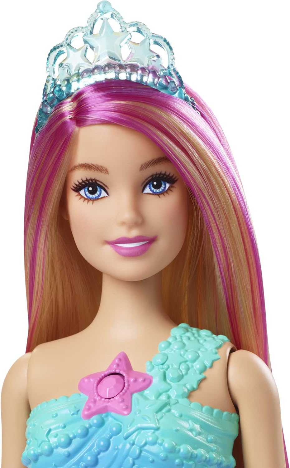 Barbie Dreamtopia Twinkle Lights Mermaid Doll - Light-Up Feature, Ages 3 to 9 5