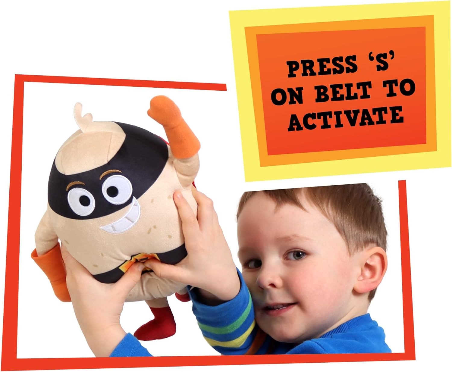 Supertato Talking Plush Toy - Superhero Cape & Sound Effects from CBeebies 8