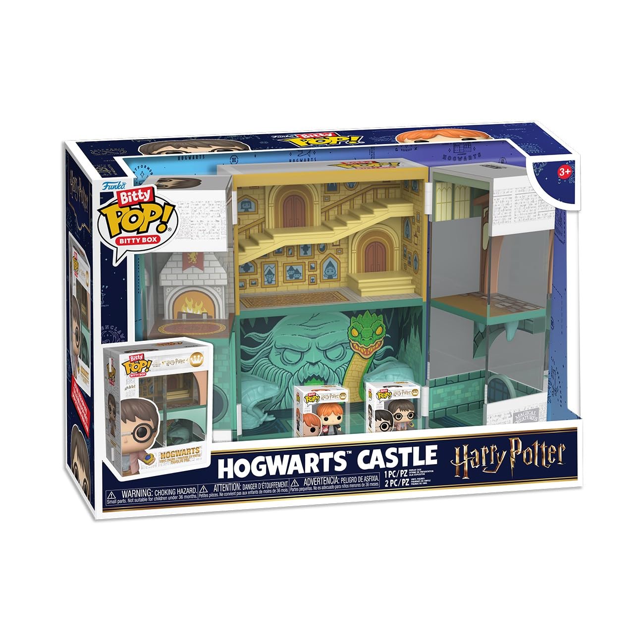 Funko Bitty Pop! Harry Potter - Hogwarts Castle Vinyl Figure with 2 Mini Figures