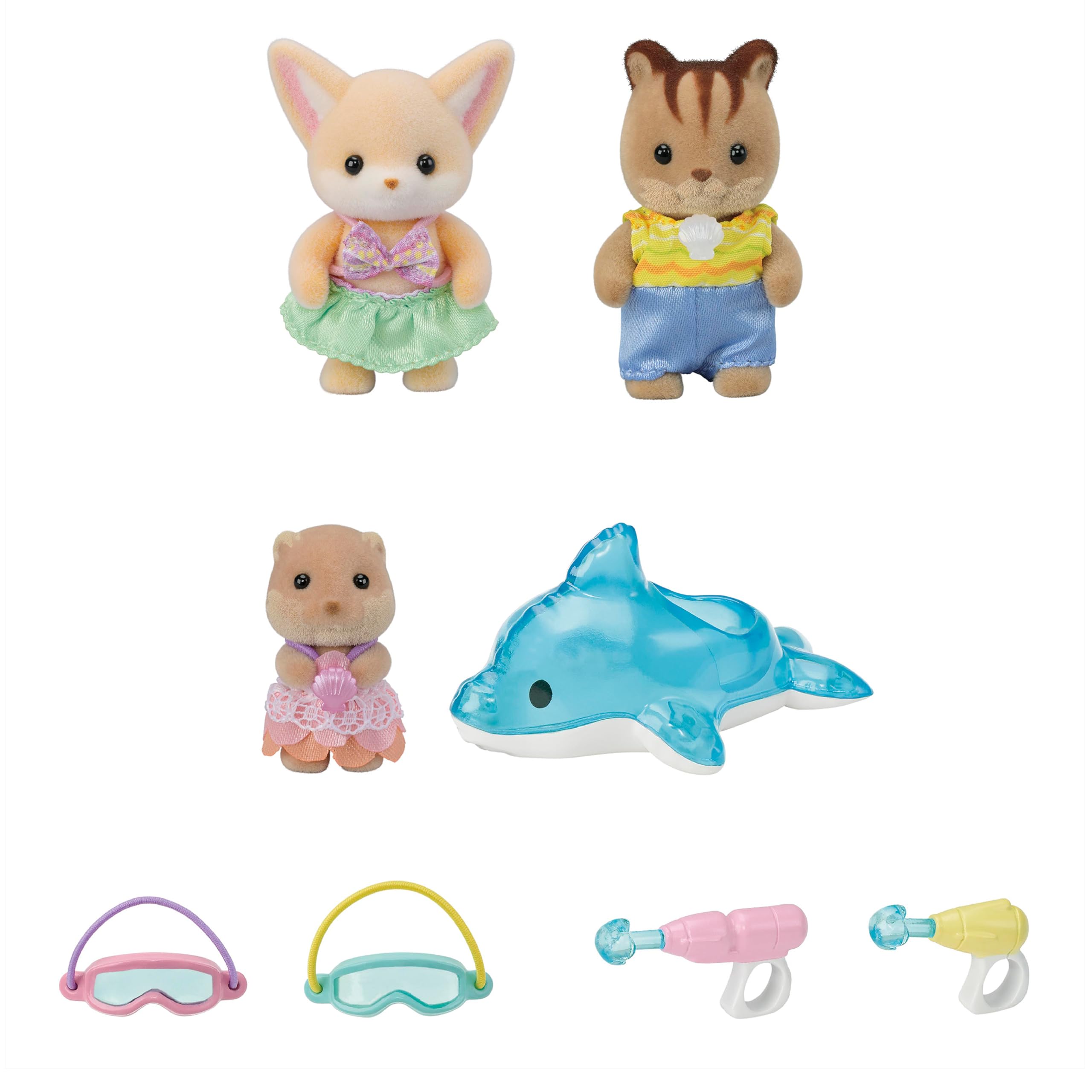 Sylvanian Families Nursery Friends - Pool Fun Trio Playset | Ages 3+ | Model 5749 5