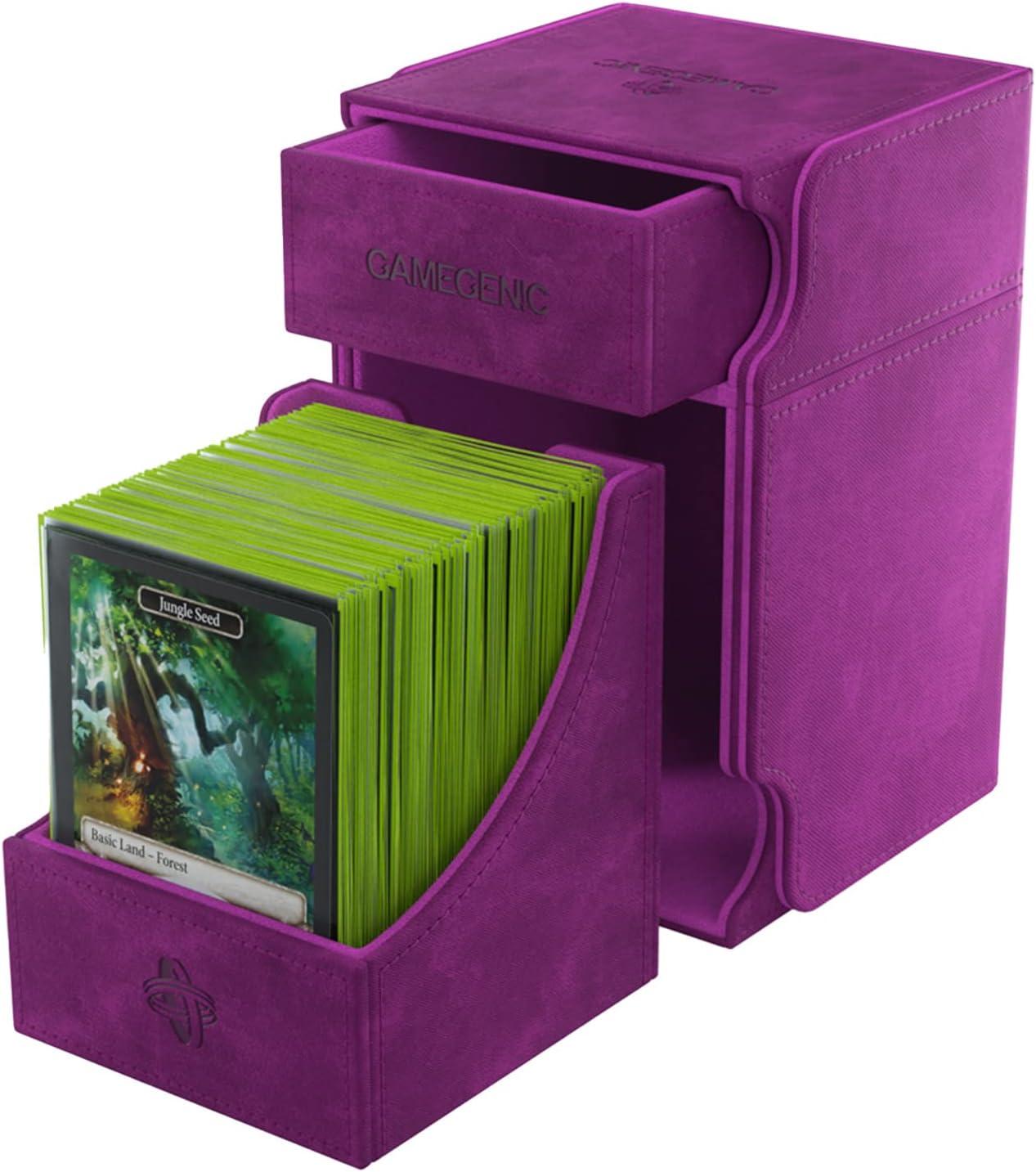 Gamegenic UNIT Watchtower 100+ XL Purple Accessory for Card and Board Games 6