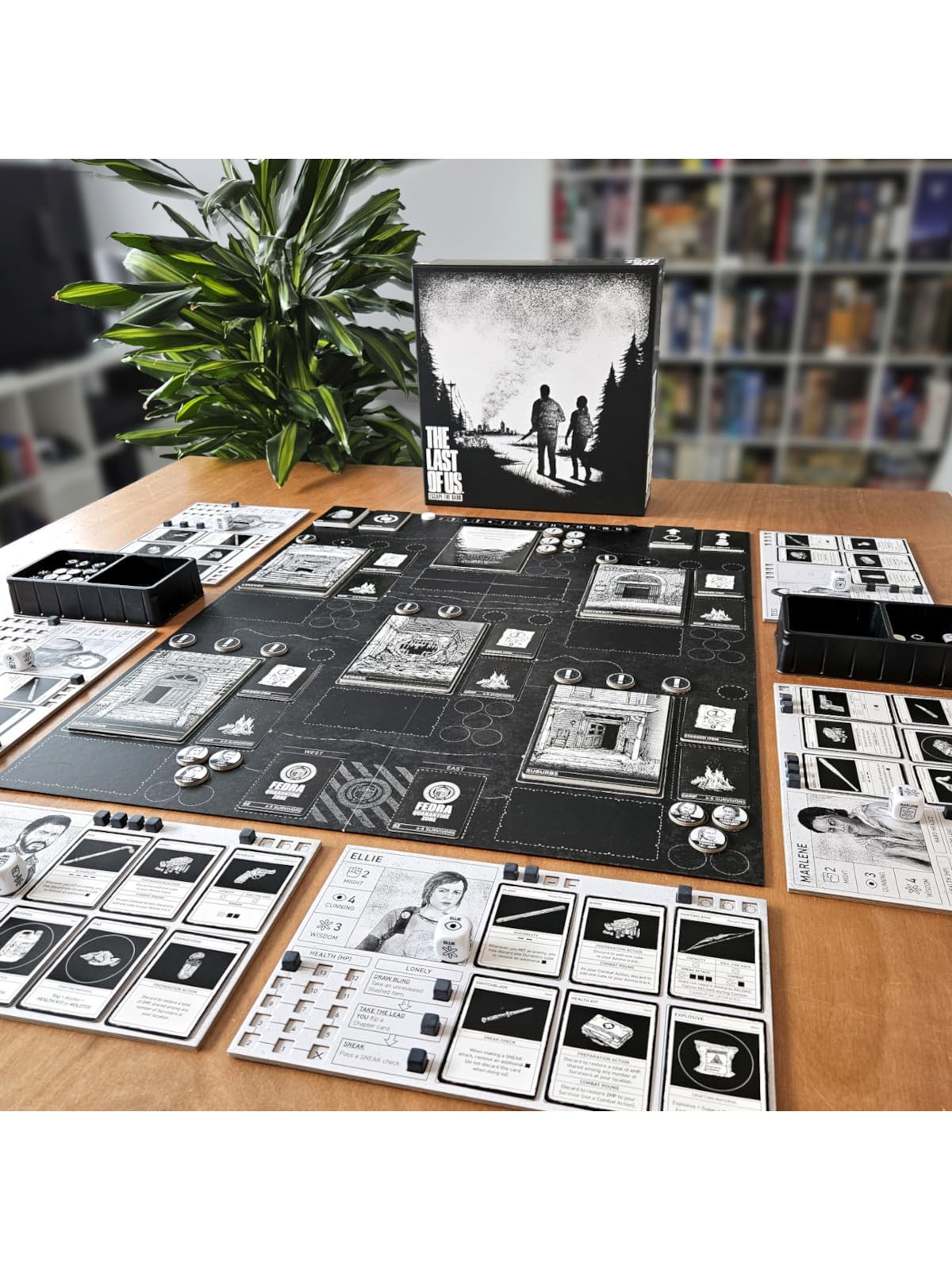Themeborne The Last of Us: Escape the Dark Board Game 5