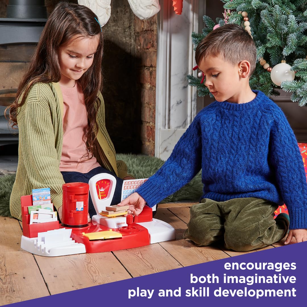 Casdon Post Office Playset - Toy Post Office for Children 3+ with Working Scales & Accessories 10