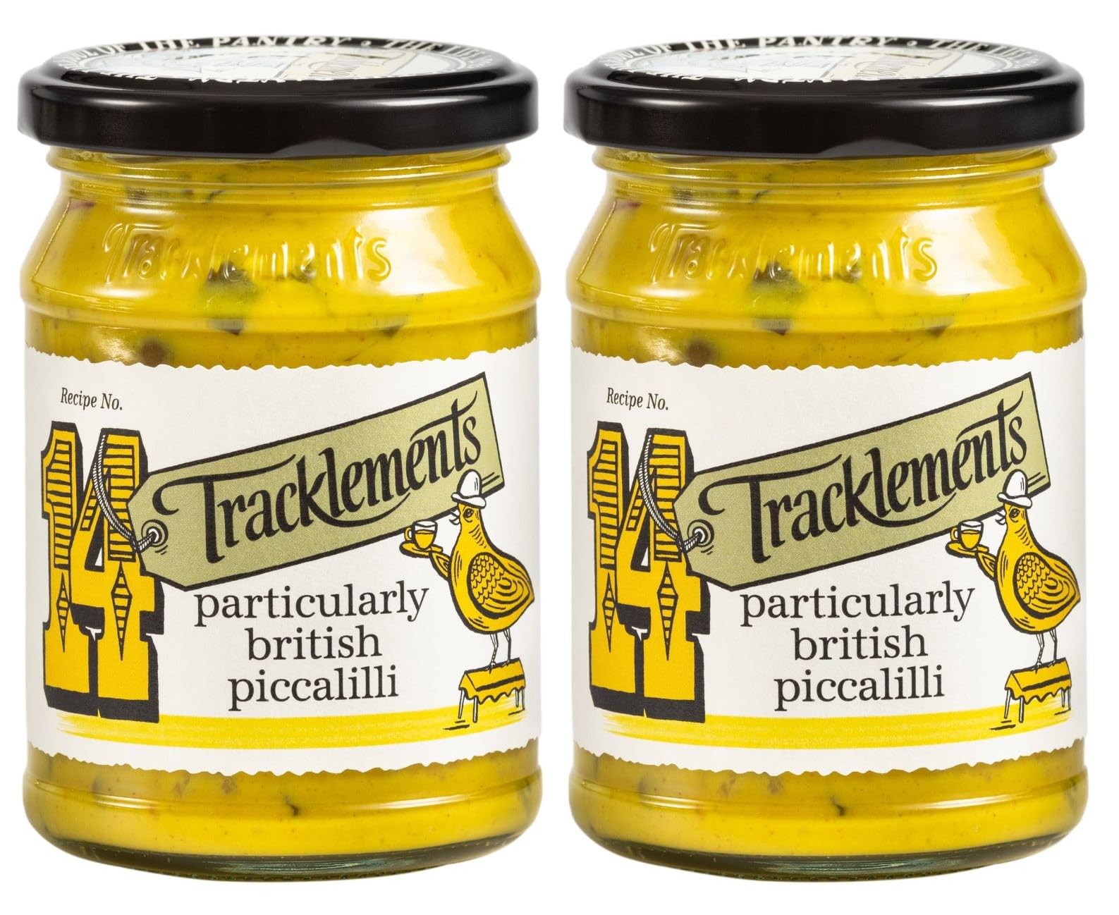 Tracklements Particularly British Piccalilli - Mustard Base Pickle | Pack of 2 (230g)