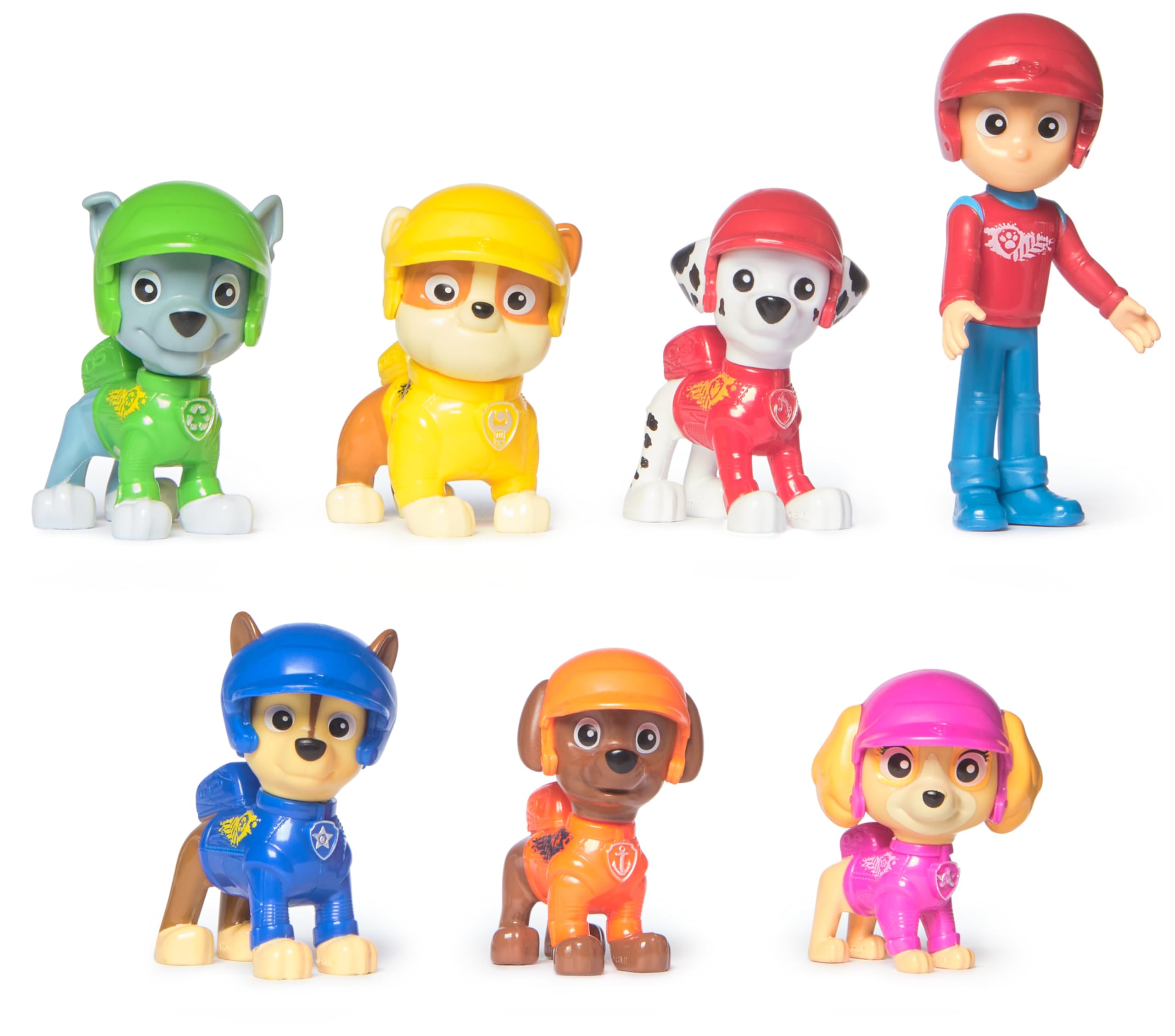 Paw Patrol Rescue Wheels Gift Pack - 7 Collectible Action Figures with Rescue Wheels Uniforms 4