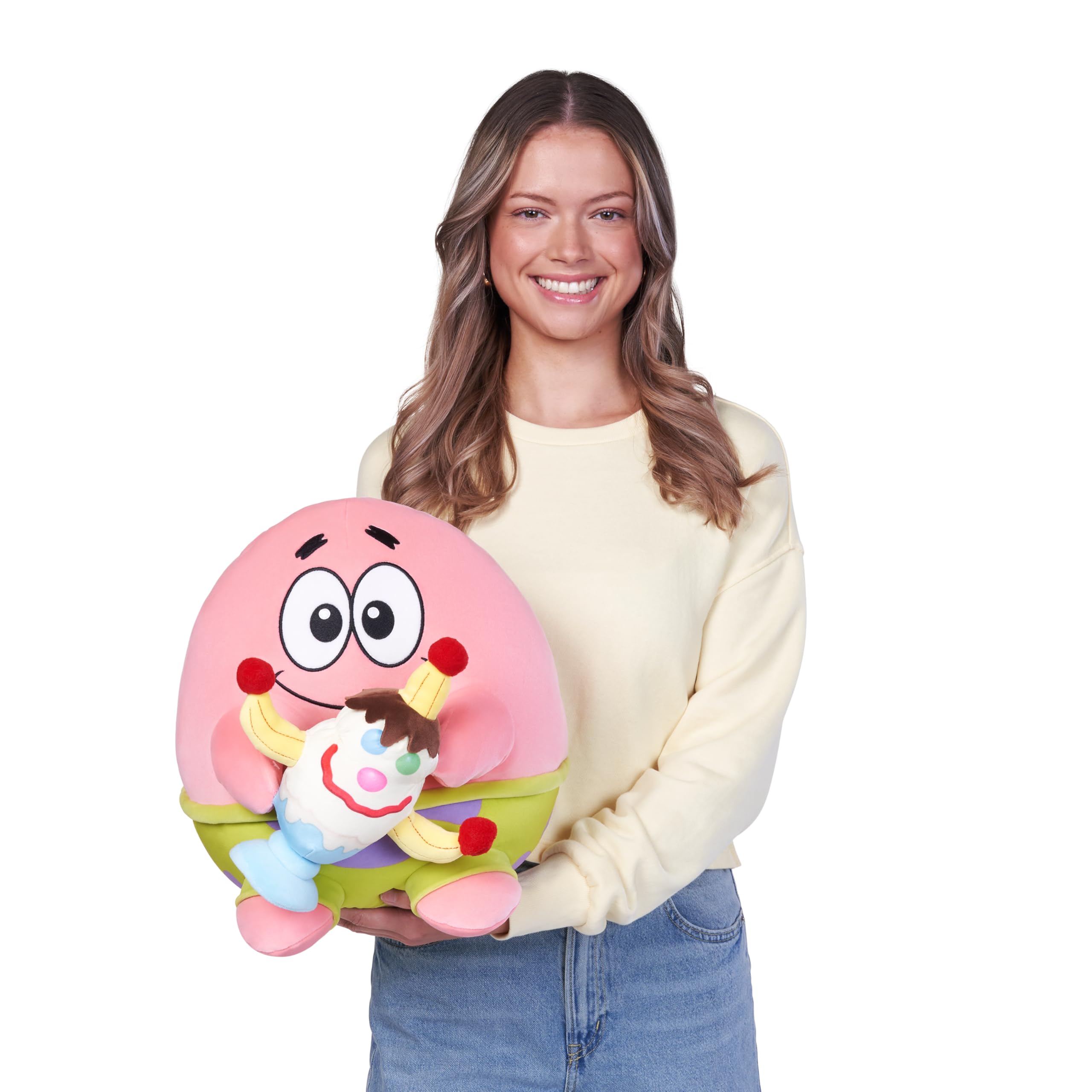 Snackles 14-inch SpongeBob SquarePants Patrick Star Plush - Super-Soft Stuffed Animal 13