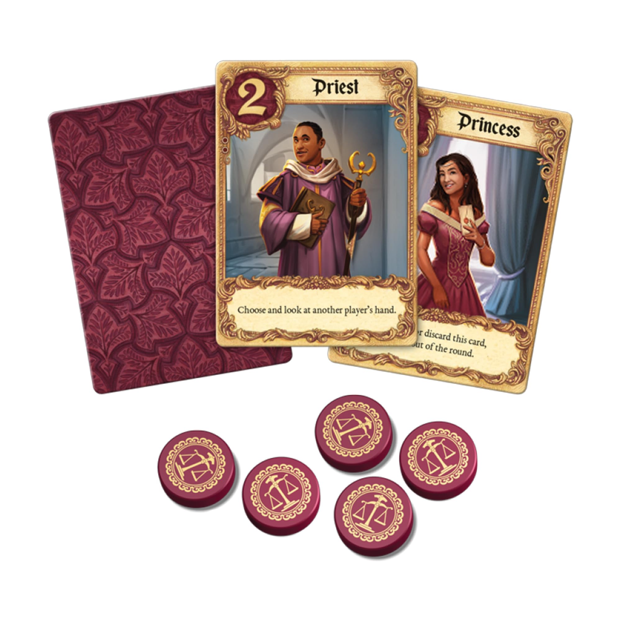 Z-Man Games Love Letter Card Game - Family Strategy Card Game for 2-6 Players 4