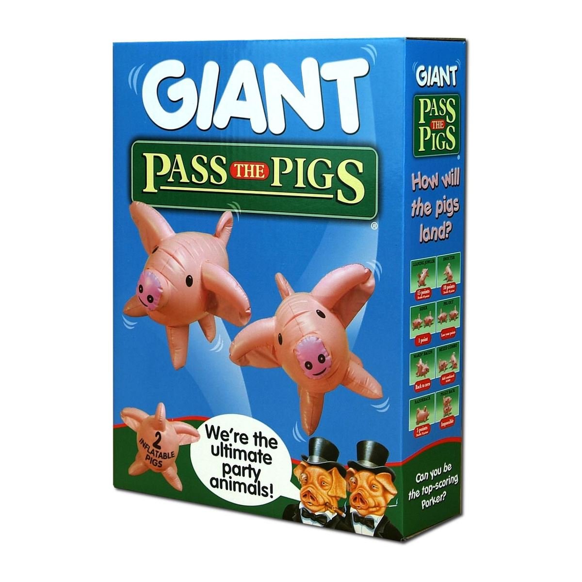 PASS THE PIGS Giant Inflatable Dice Game for Outdoor and Indoor Play