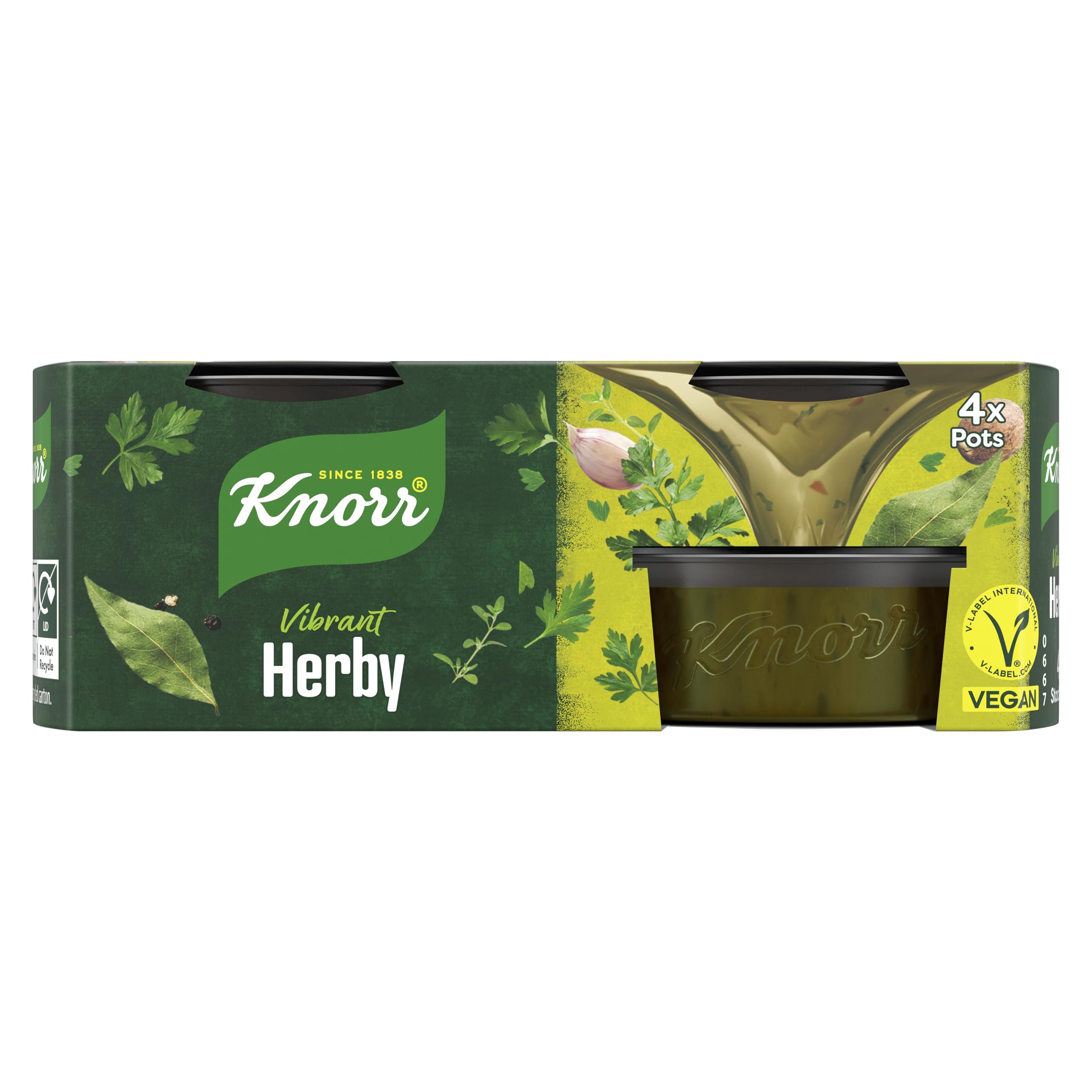 Knorr Hairy Bikers Herby Stock Pot – Rich Flavour Vegan & Gluten-Free Stock for Soups, Risottos & Pasta