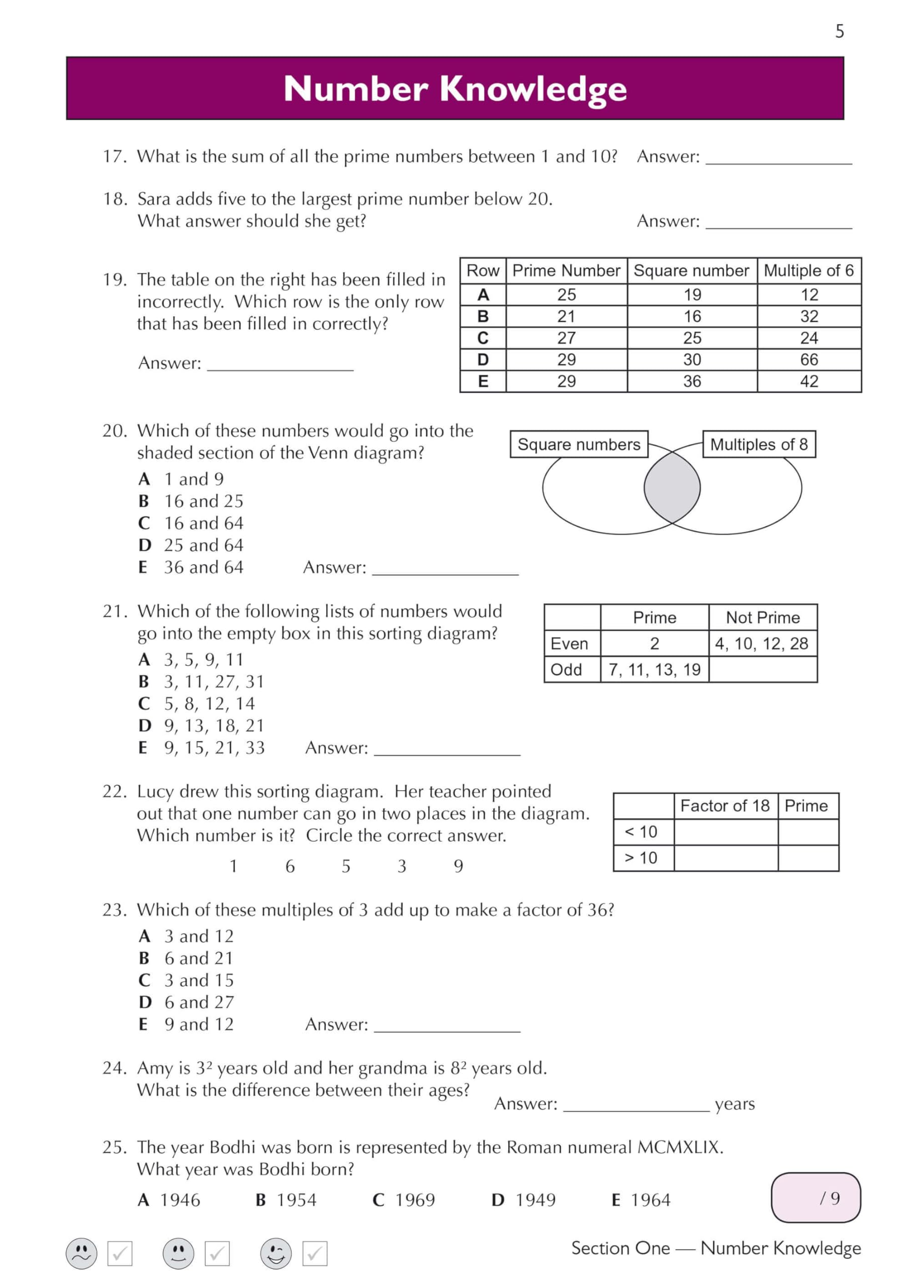 CGP 11+ GL Maths Practice Book & Assessment Tests - Ages 9-10 (with Online Edition) 5