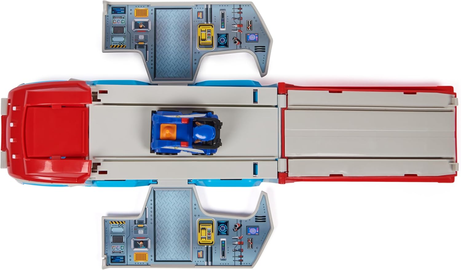 Paw Patrol: Pup Squad Patroller Team Vehicle with Chase - Transforming Toy Lorry Playset 5