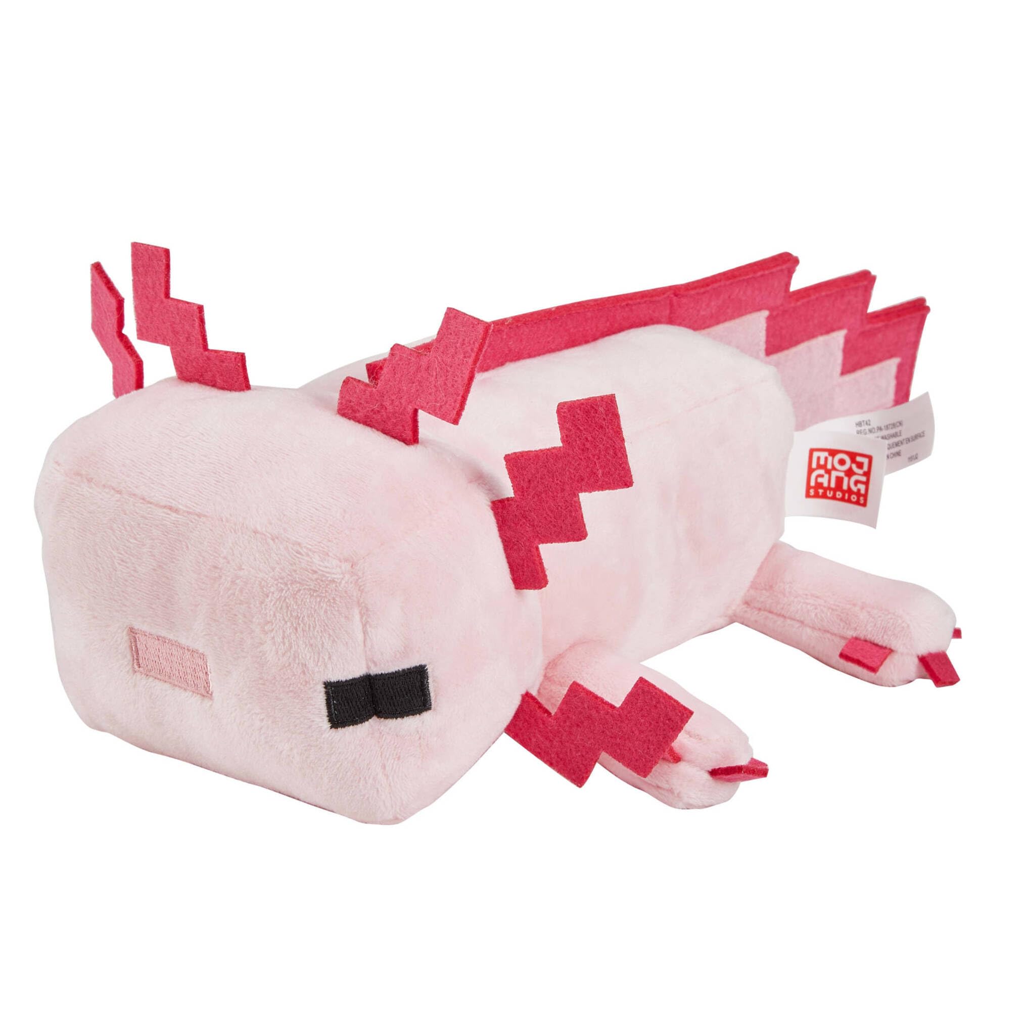 Minecraft Axolotl Plush - 8-Inch Soft Doll for Kids & Collectors 4