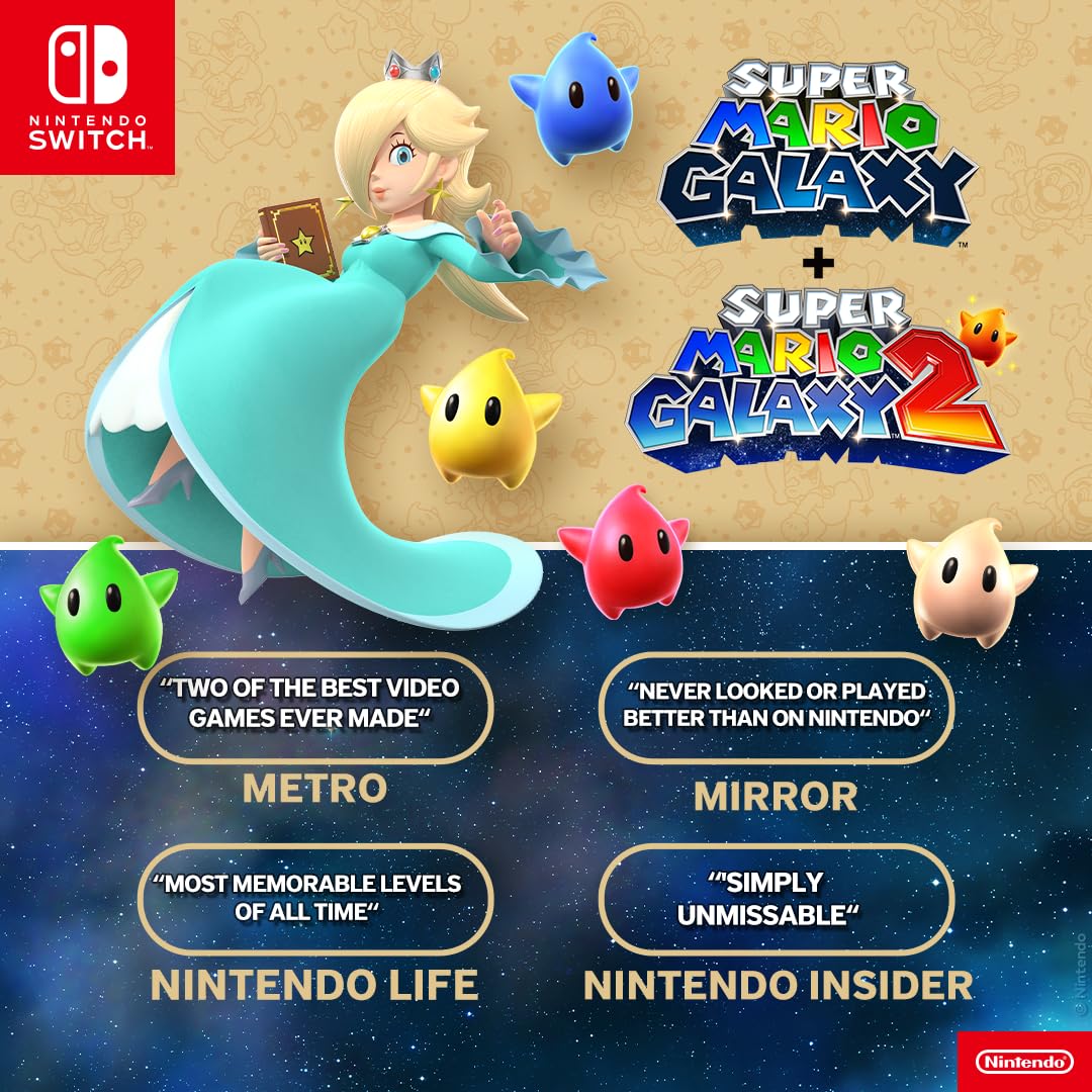 Super Mario Galaxy + Super Mario Galaxy 2 - Nintendo Switch 7