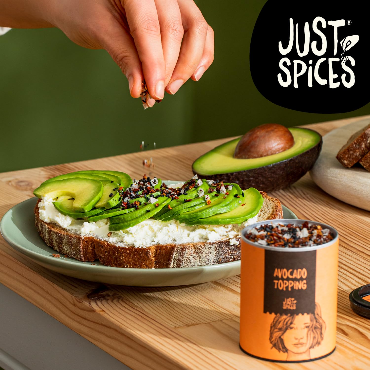 Just Spices Avocado Topping, 60g – Natural Crunchy Seasoning for Avocado Dishes 5