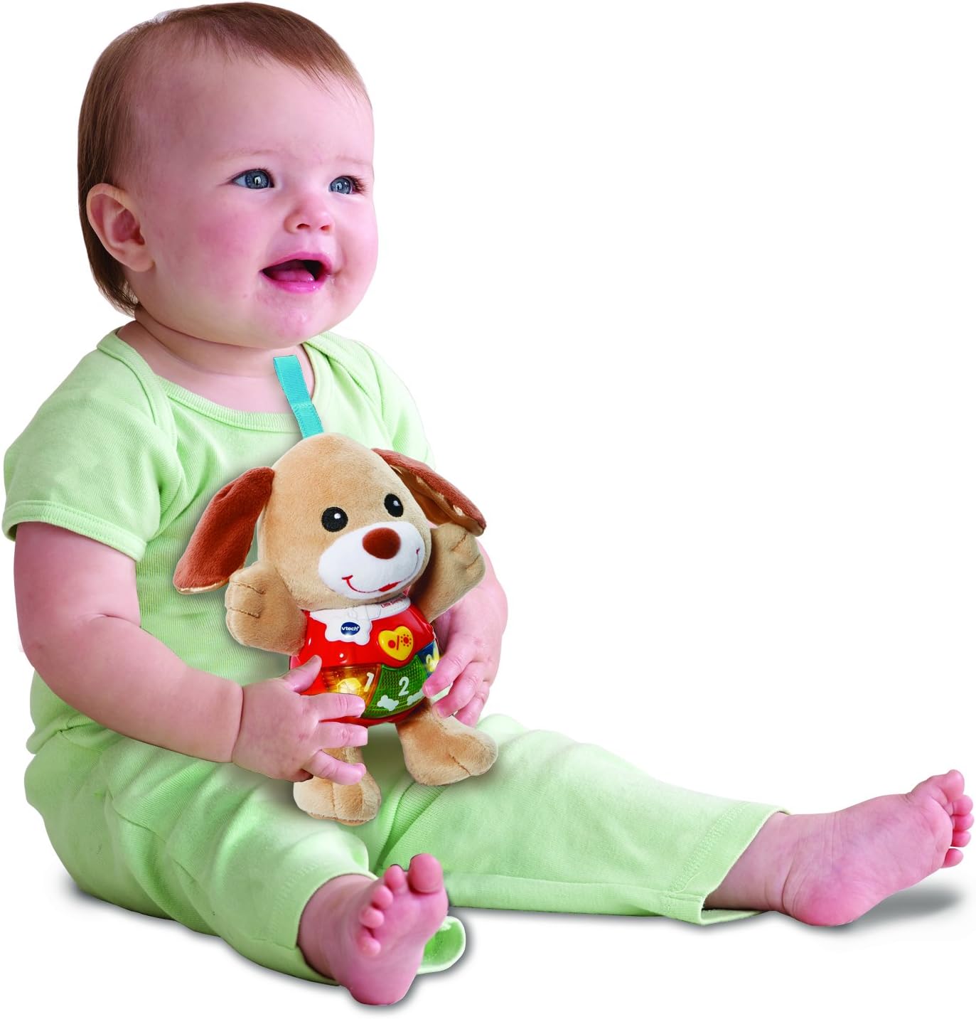 VTech Little Singing Puppy - Interactive Musical Plush Toy for 3+ Months 4