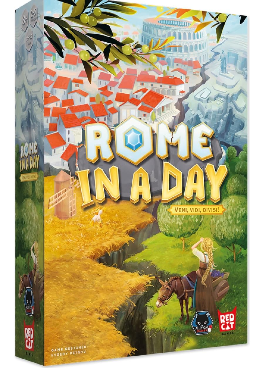 Alley Cat Games Rome in a Day Tile Placement Board Game
