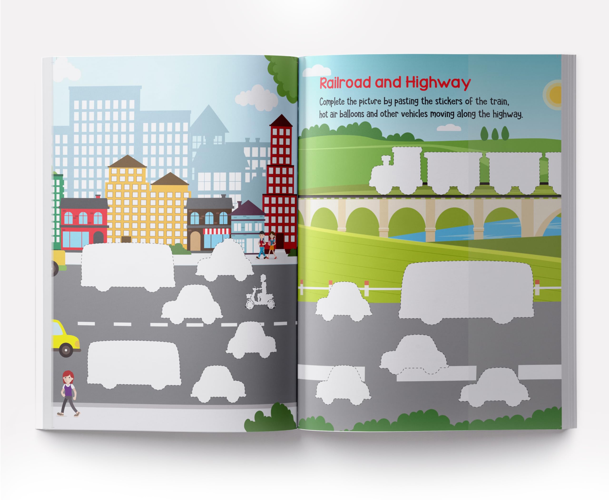 Wonder House Books My First Transport Sticker Book - 100+ Stickers | Baby - 3 Years | English 6