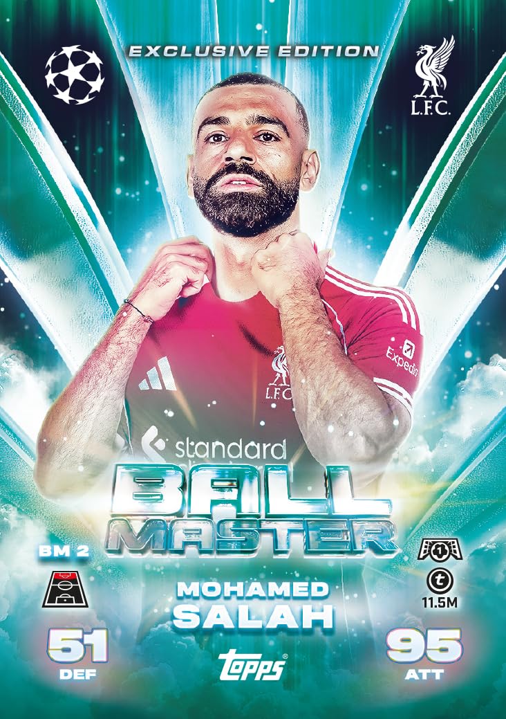 Topps UCC Match Attax 2025/26 - Mega Multipack with 48 Cards, 3 Star Boy LEs & 1 Ball Master LE 8