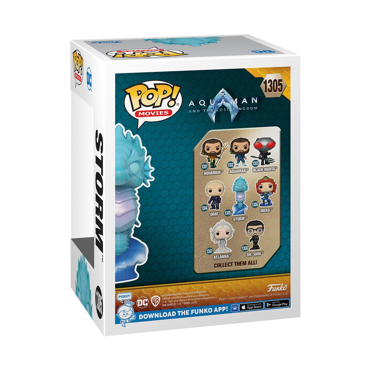 Funko Pop! Movies: DC - Storm - Aquaman - Vinyl Collectible Figure 6