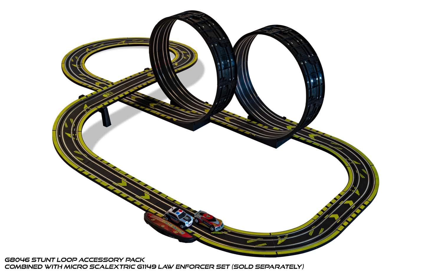 Micro Scalextric G8046 Track Extension Pack - Stunt Loop for Kids & Adults 10