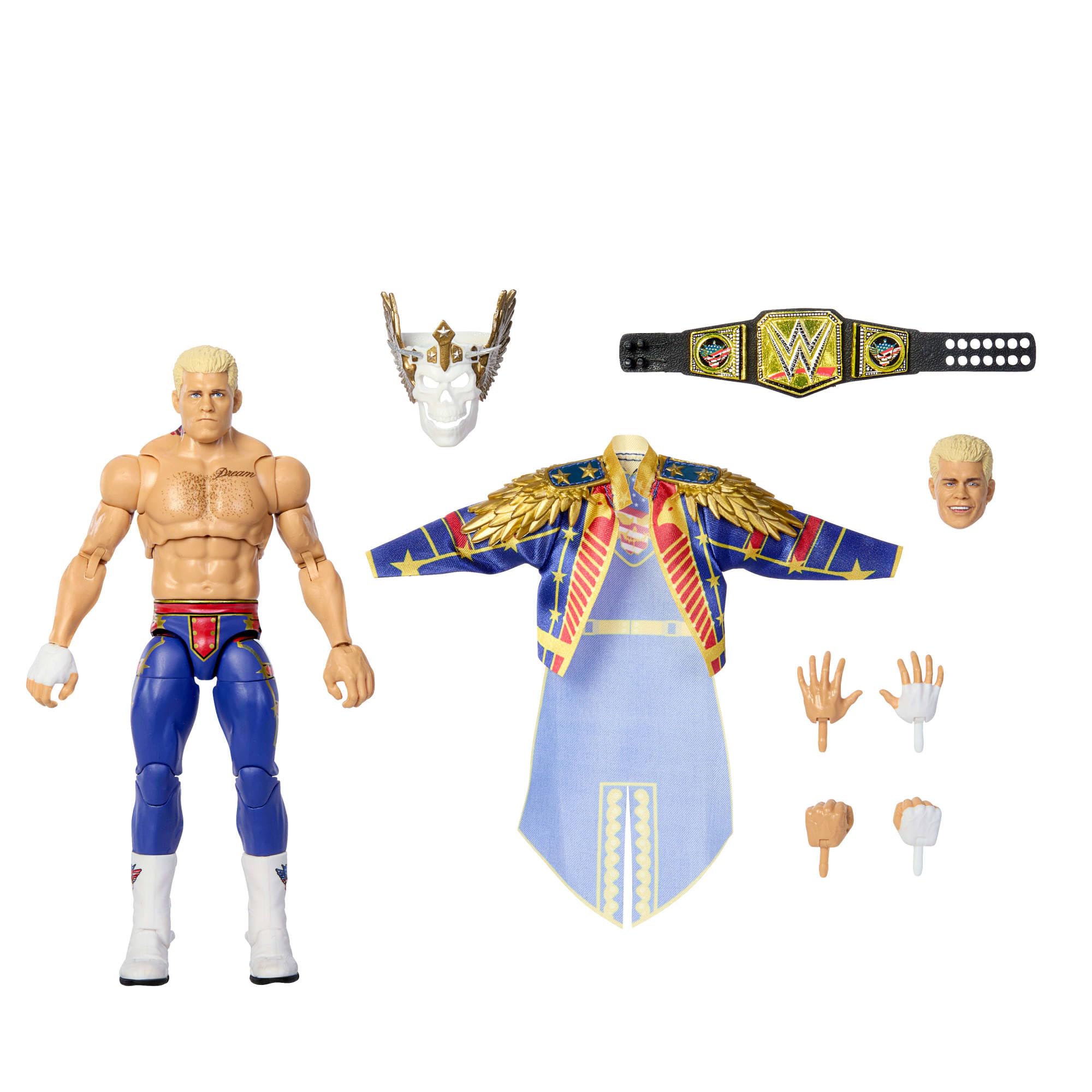 Mattel WWE Ultimate Edition Cody Rhodes Action Figure | 6-inch | Multicolor