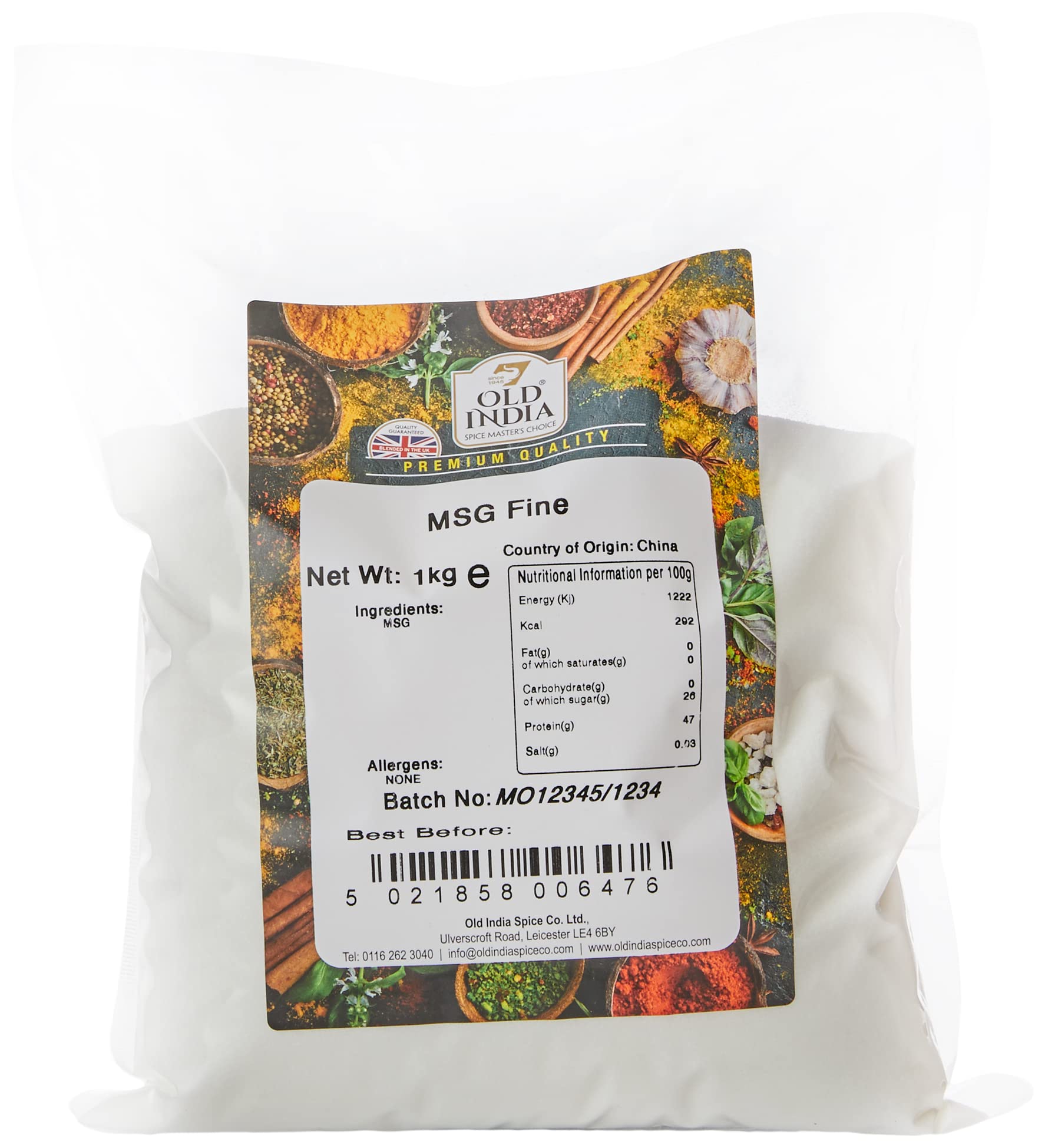 Old India MSG Fine 1kg
