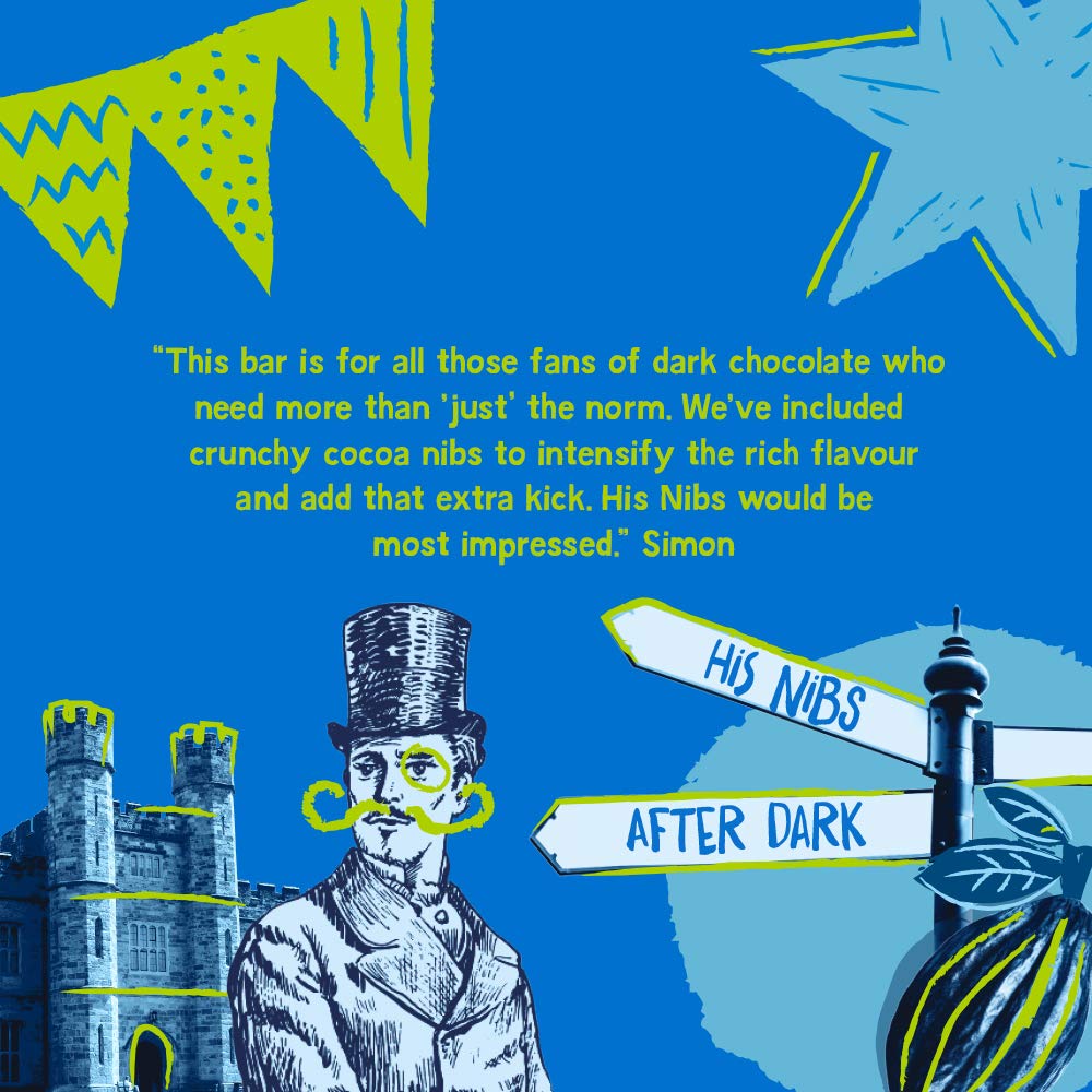 Montezuma - Lordy Lord 70% Cocoa Dark Chocolate Bar with Cocoa Nibs, Vegan & Gluten-Free, 90g 8